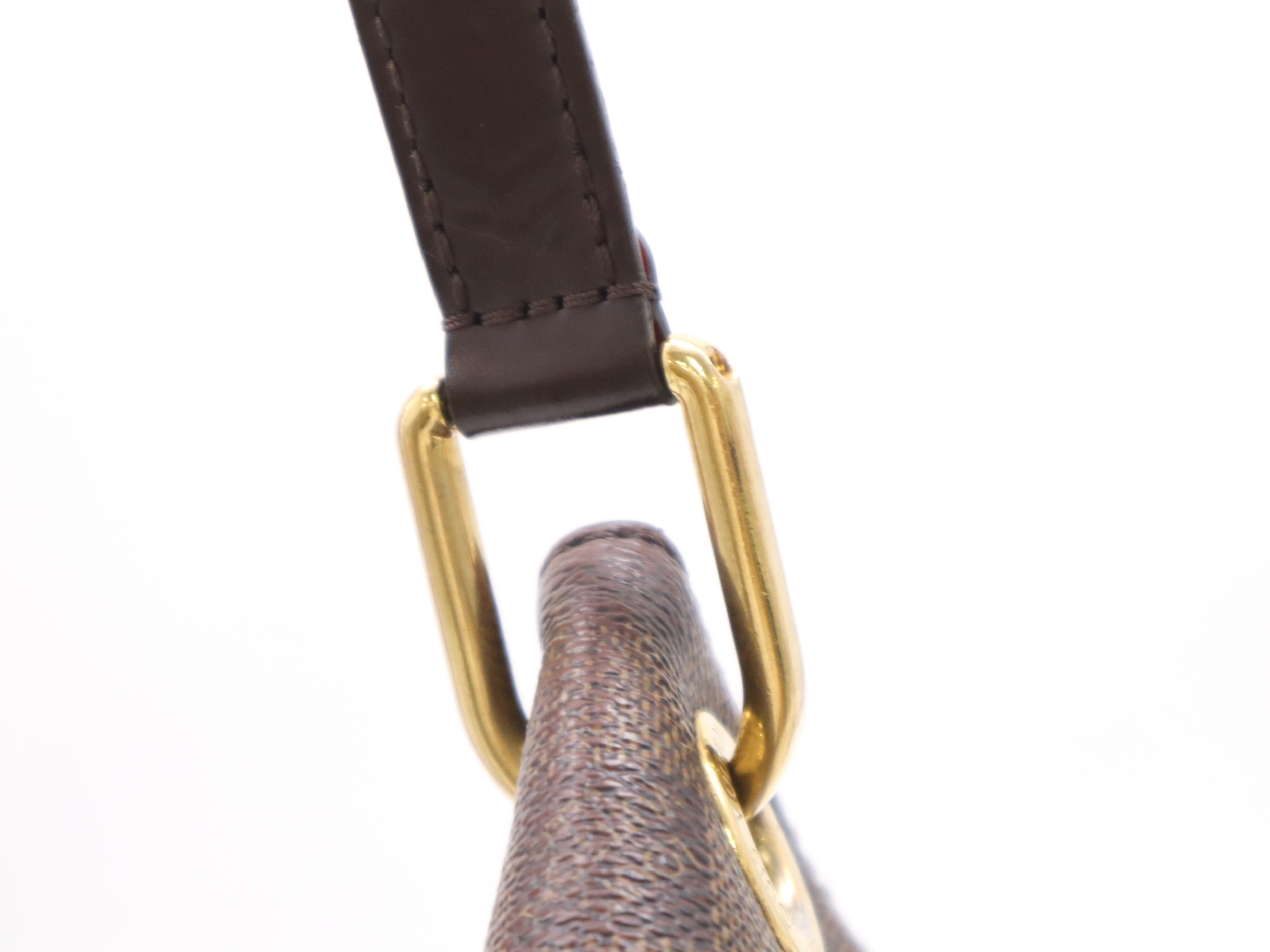 N42230 Damier South Bank Shoulder Bag with Fringe — view 8