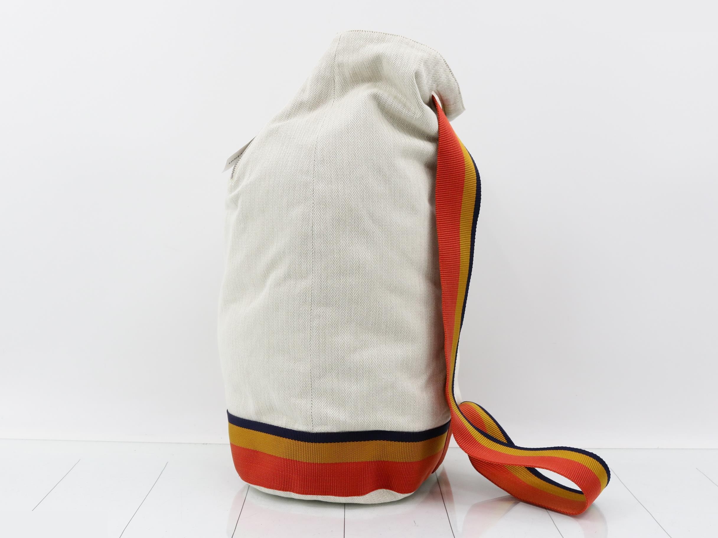 Cavalier one shoulder bag canvas silver hardware — view 3
