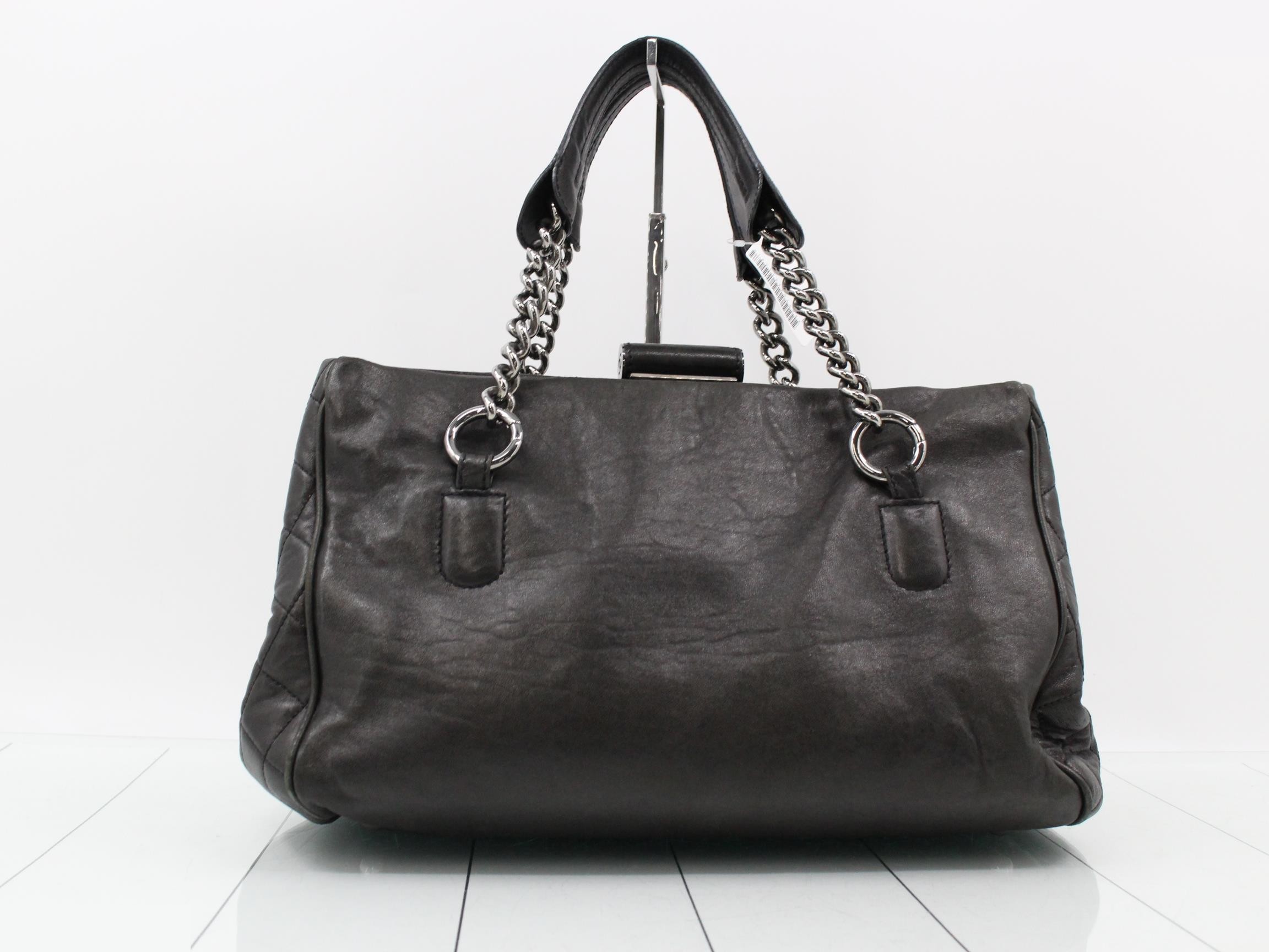 Calfskin tote bag — view 2