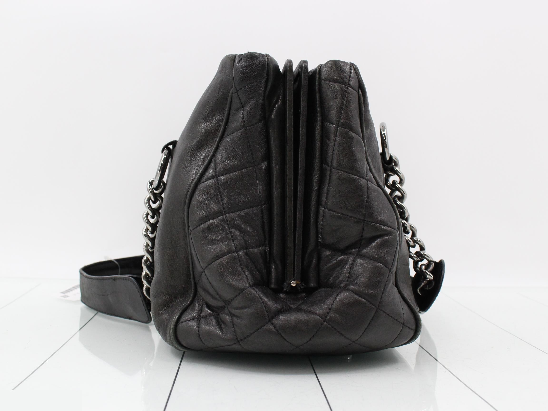 Calfskin tote bag — view 3