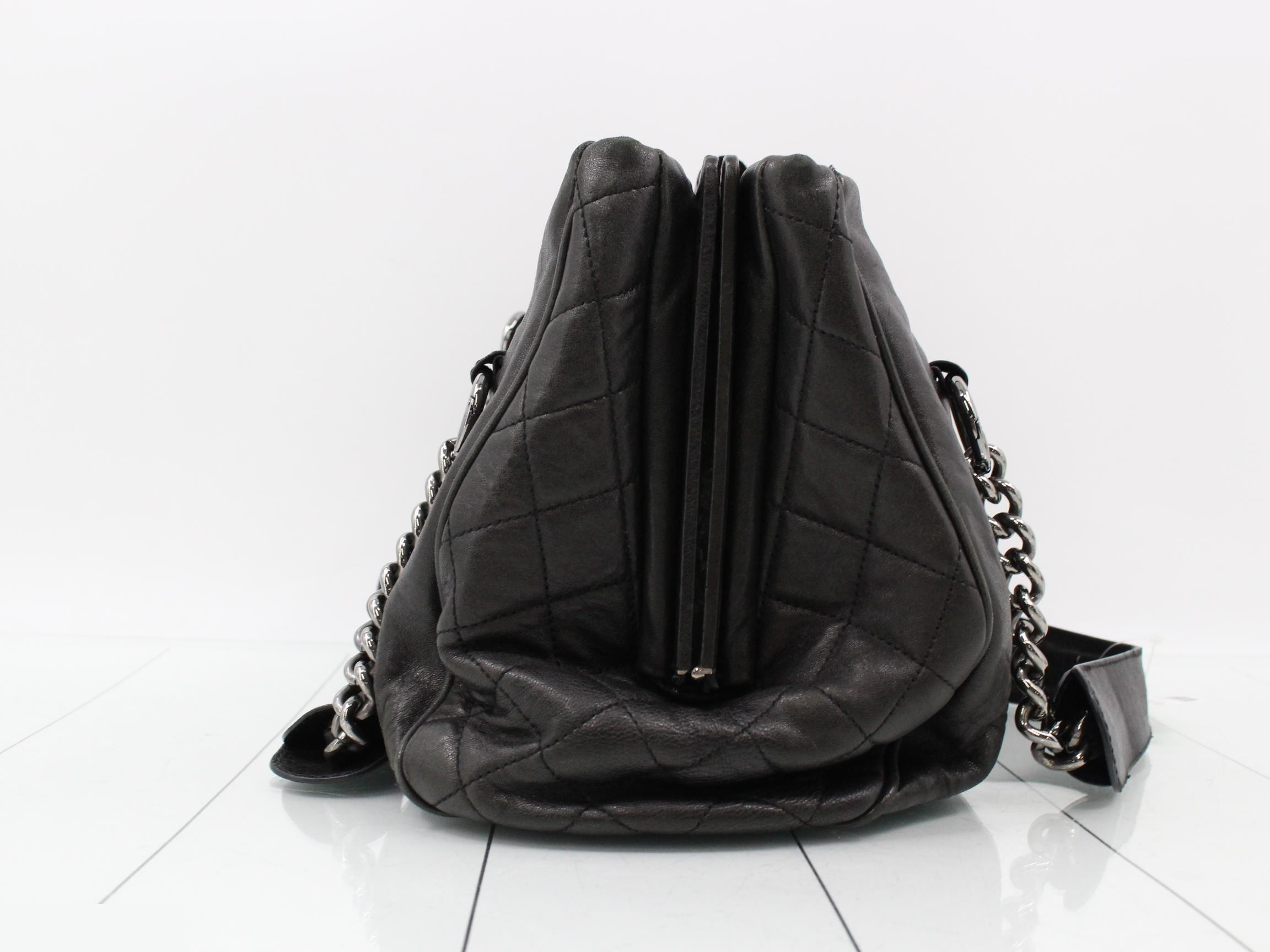 Calfskin tote bag — view 4
