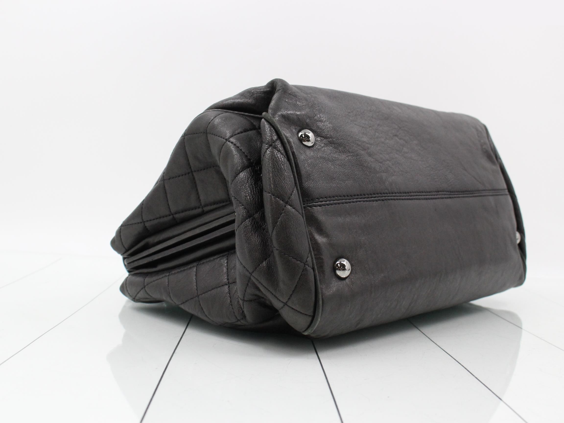 Calfskin tote bag — view 5