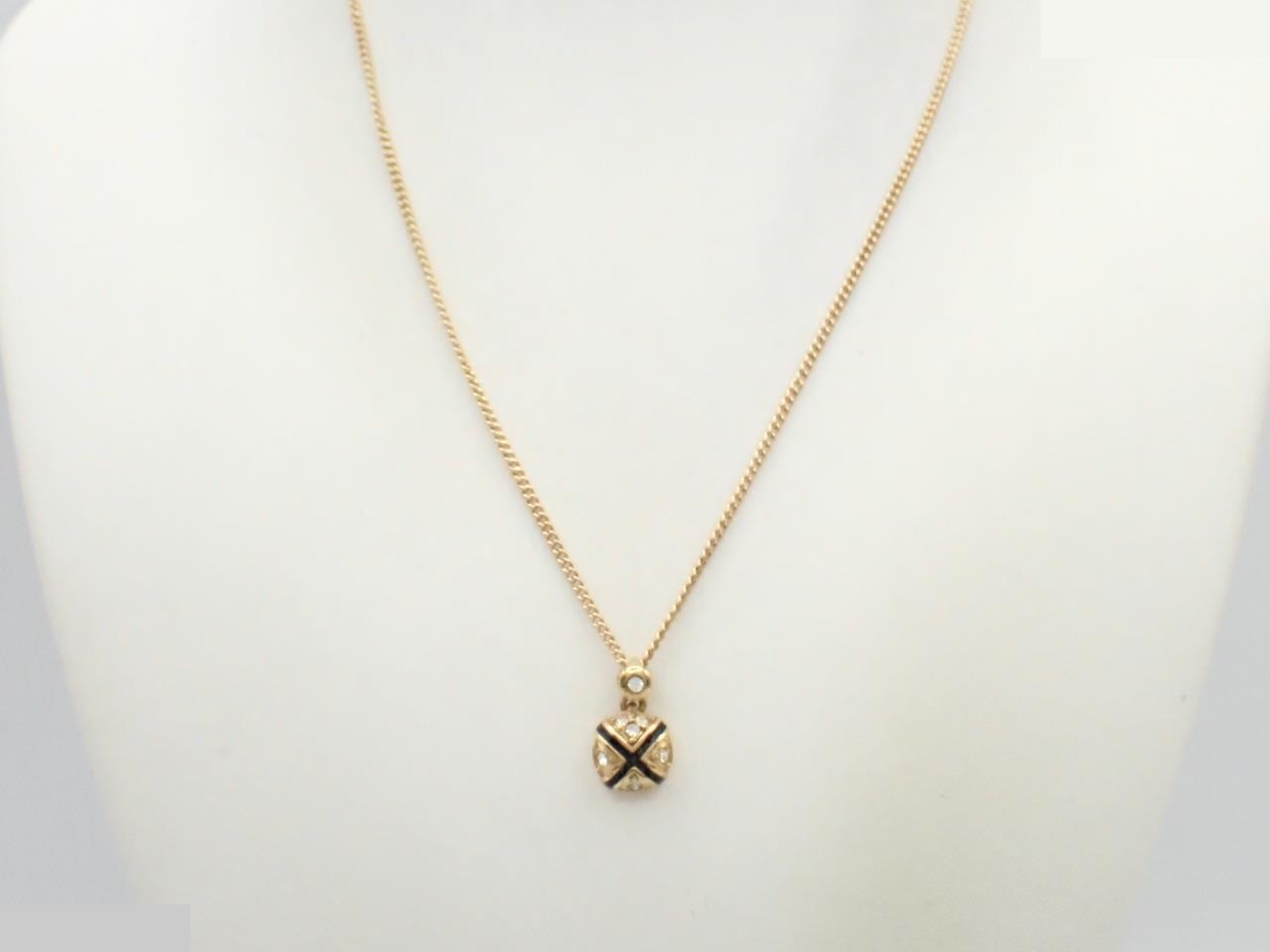 Other lines: Precious metal necklaces and pendants, chain approximately 44cm. — view 3