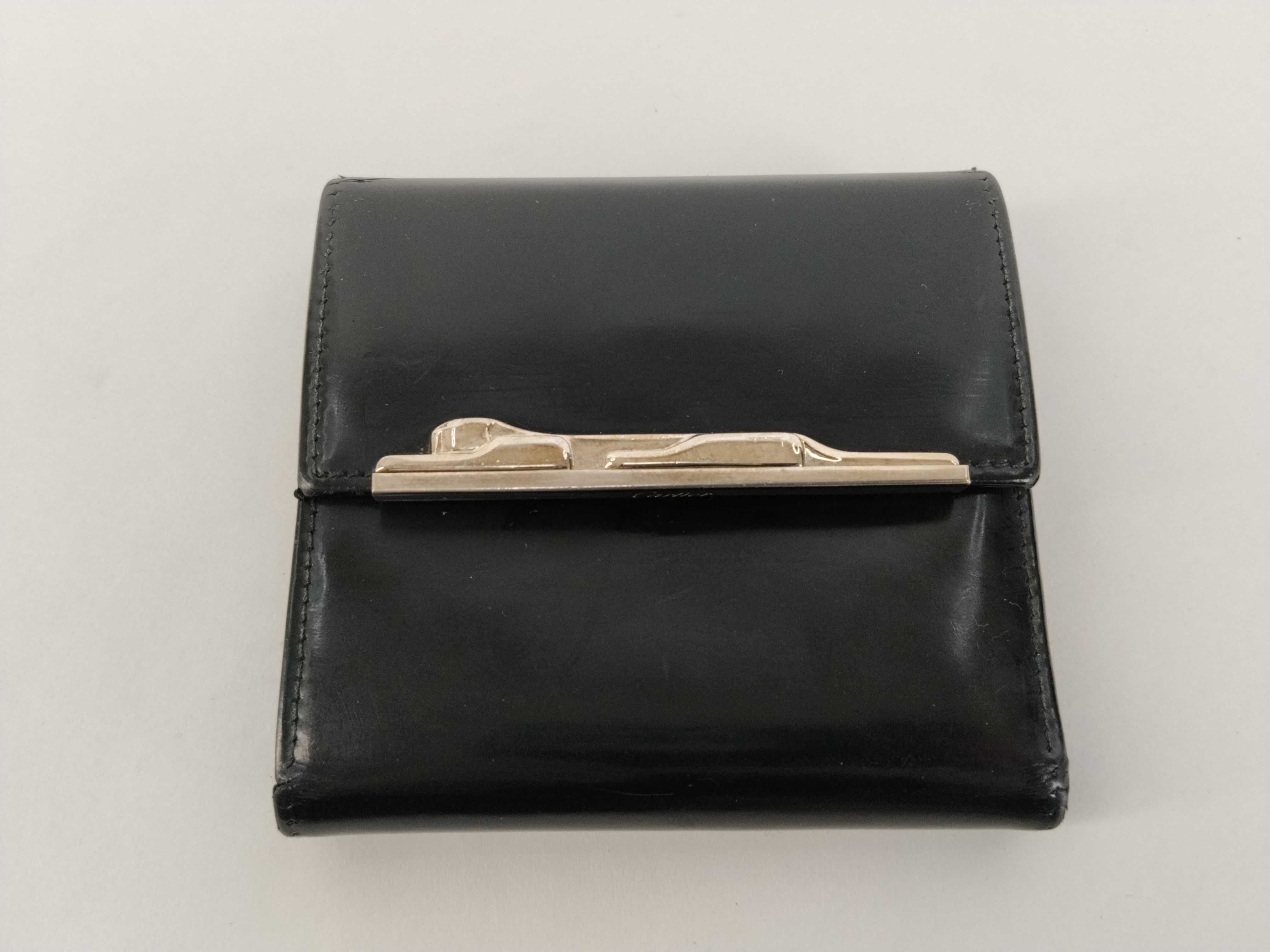 Panthère Leather Folding Wallet