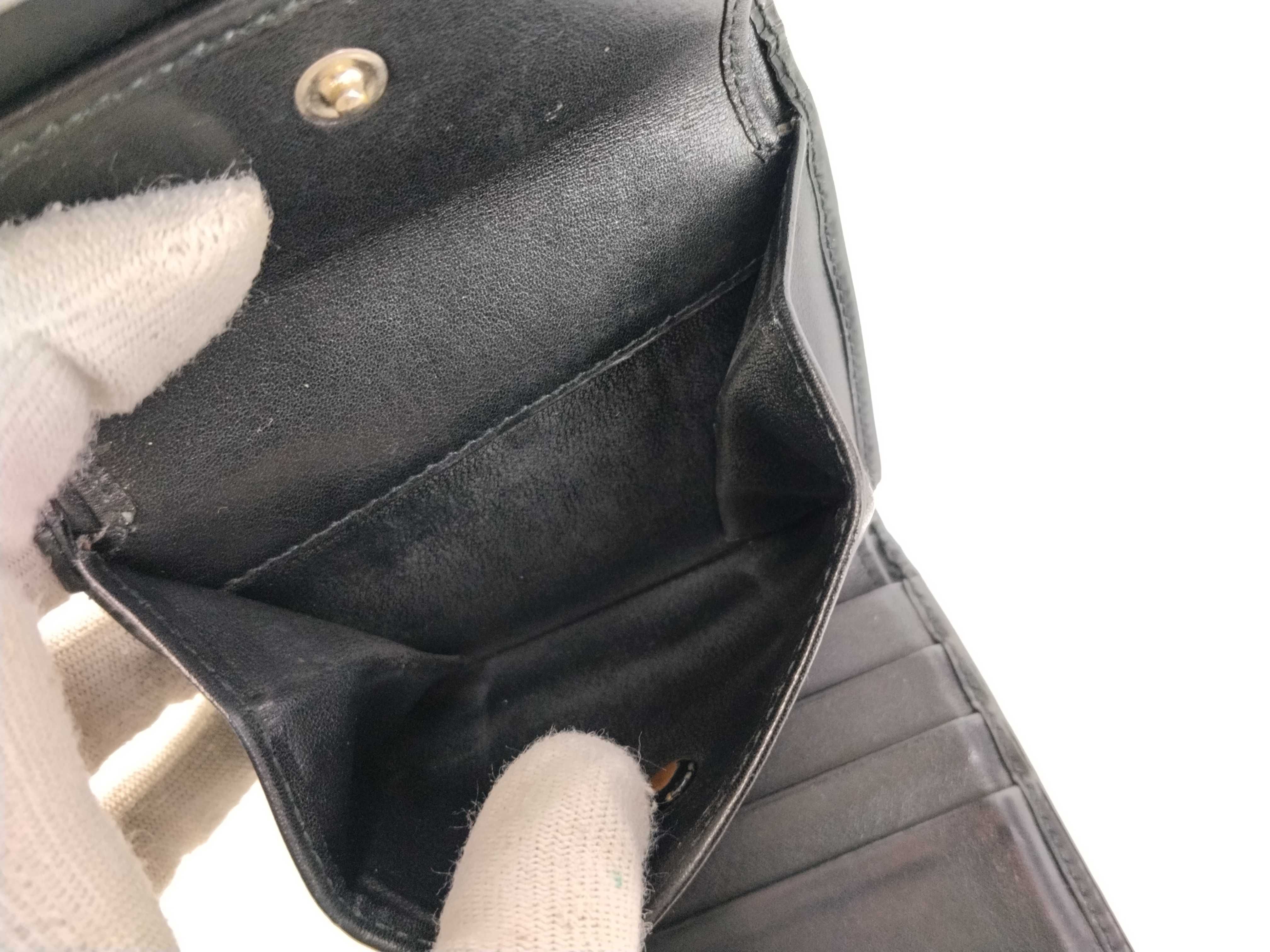 Panthère Leather Folding Wallet — view 12