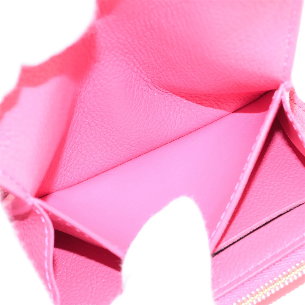 Monogram Empreinte Portemonnaie Rosalie - Pink Coin Case with Initials M27481 (RFID detected) — view 4