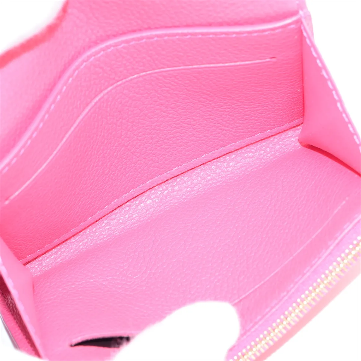 Monogram Empreinte Portemonnaie Rosalie - Pink Coin Case with Initials M27481 (RFID detected) — view 5