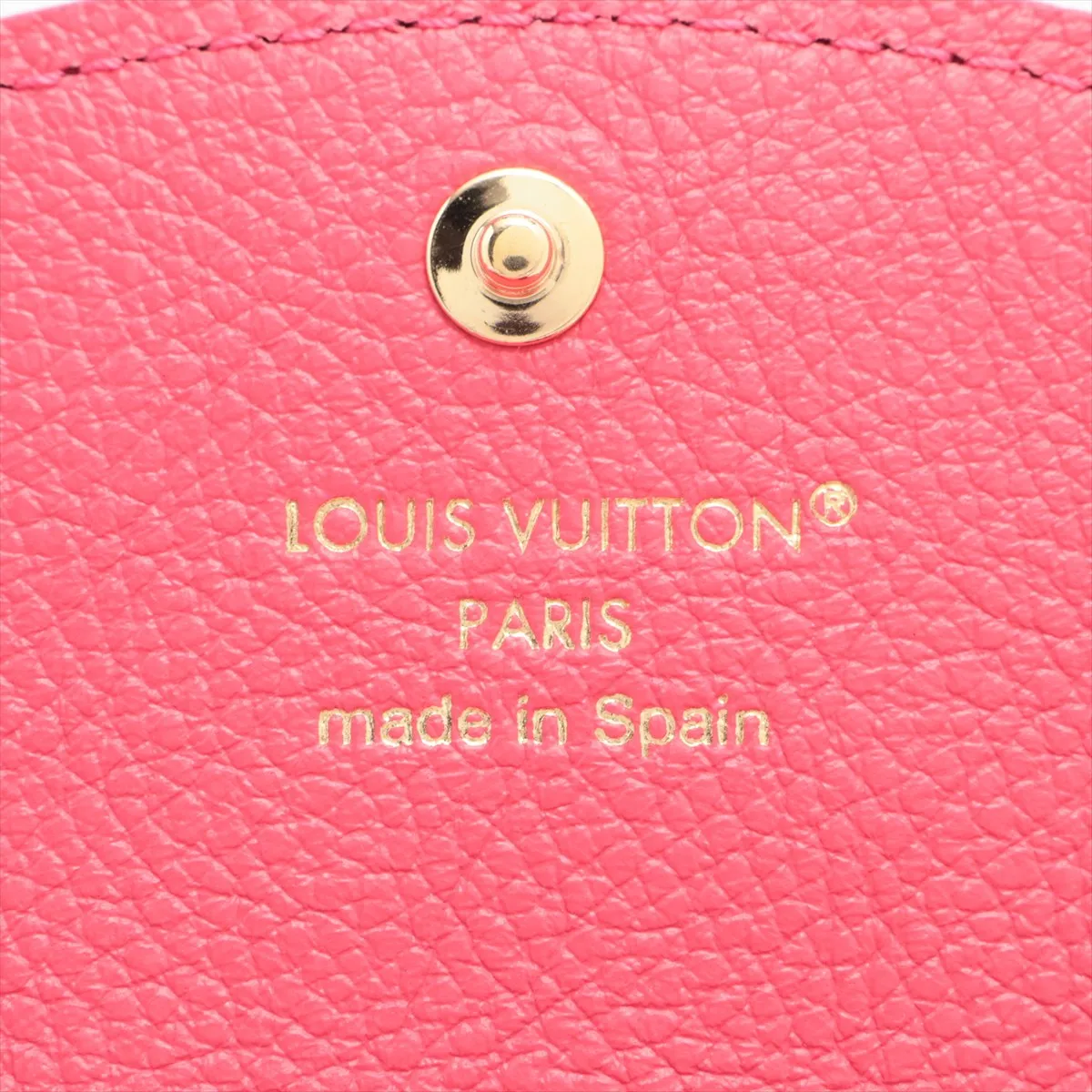 Monogram Empreinte Portemonnaie Rosalie - Pink Coin Case with Initials M27481 (RFID detected) — view 7