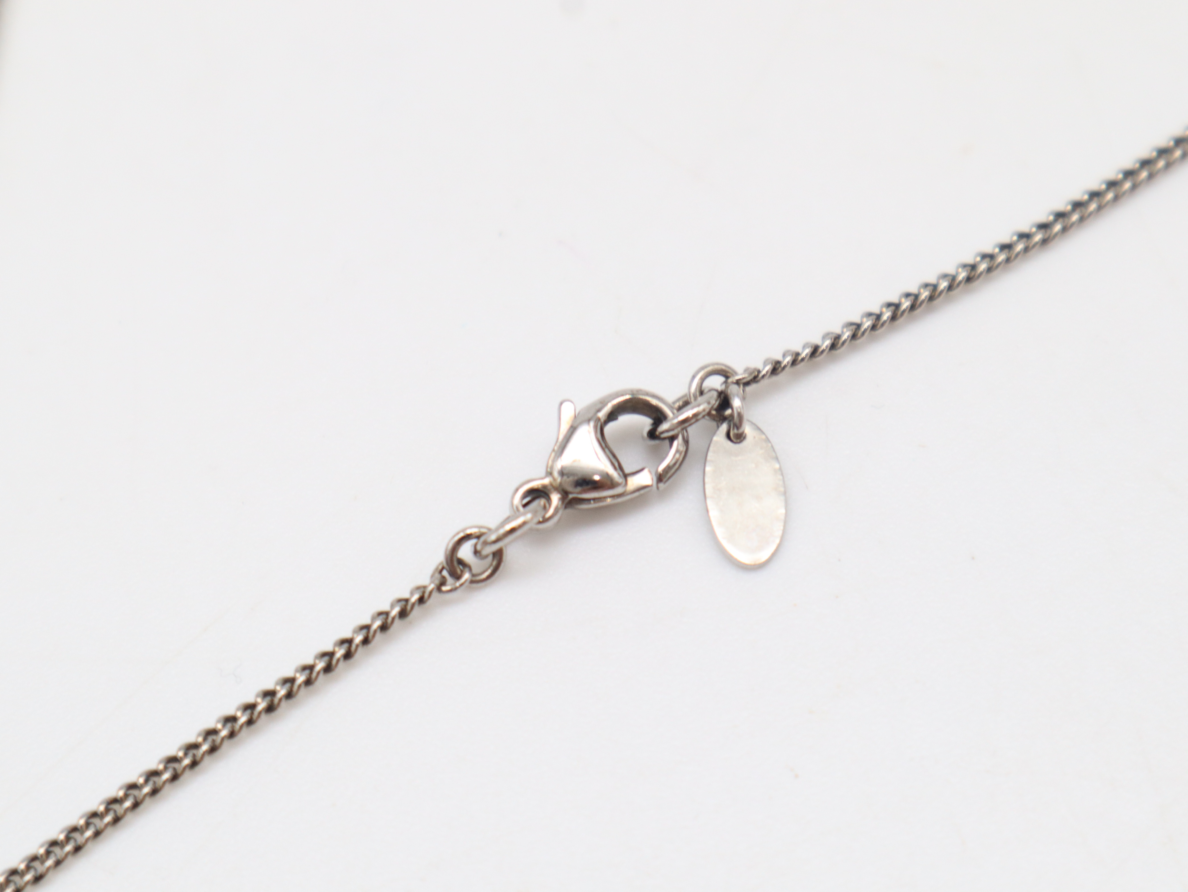 10V Rhinestone Coco Mark Necklace — view 2