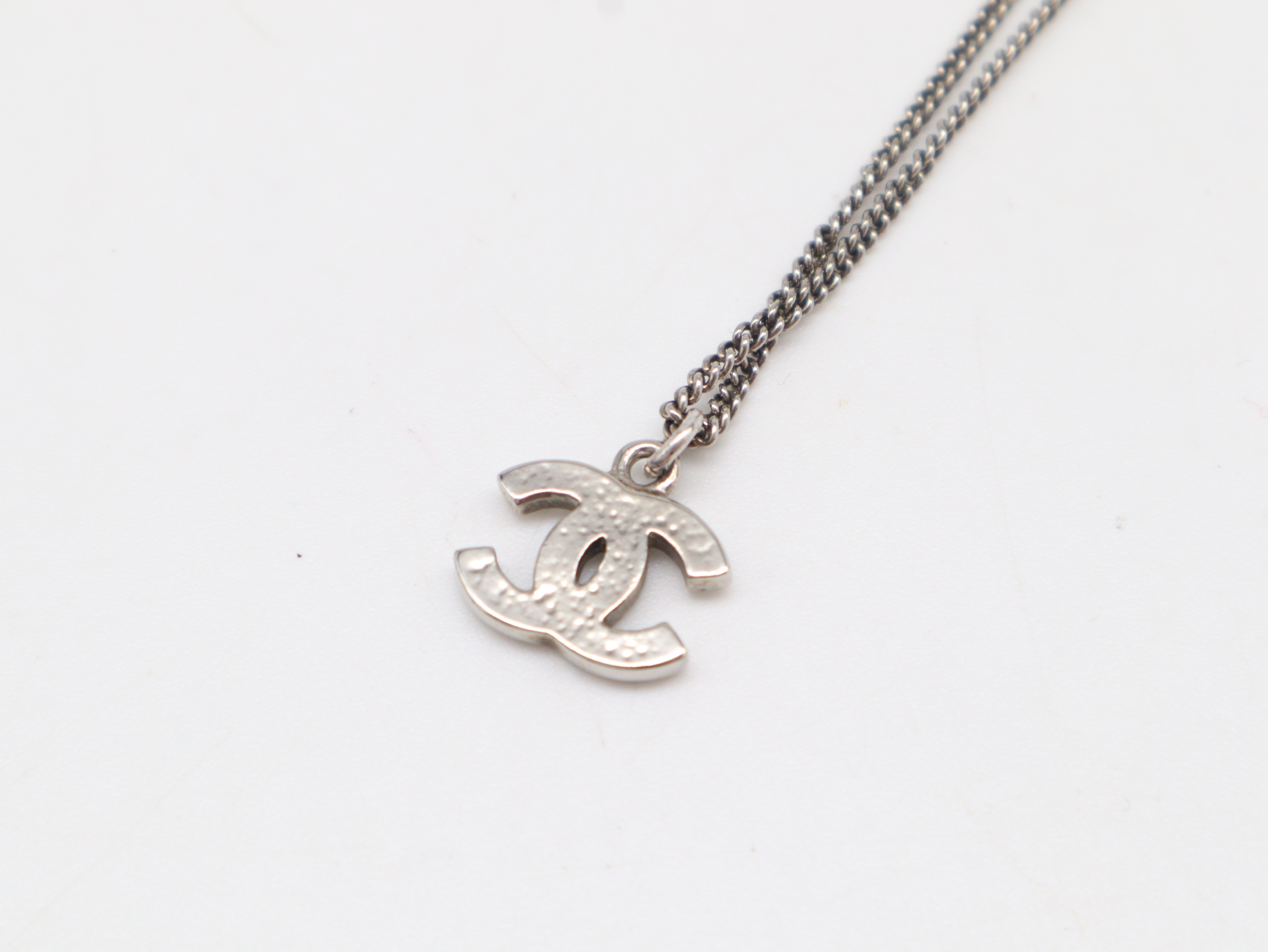 10V Rhinestone Coco Mark Necklace — view 6