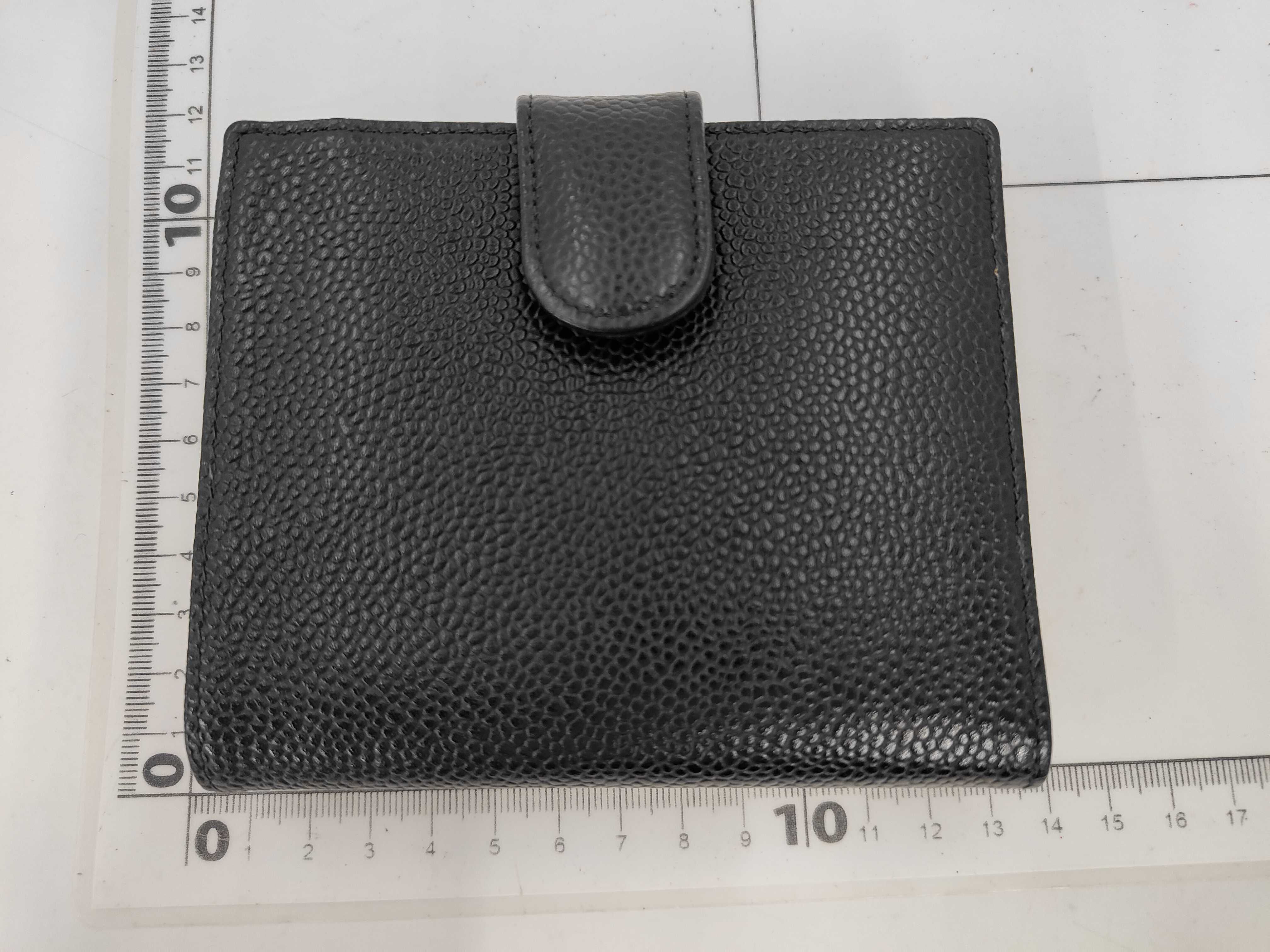 Caviar Skin Bi-fold Wallet - with Seal — view 2