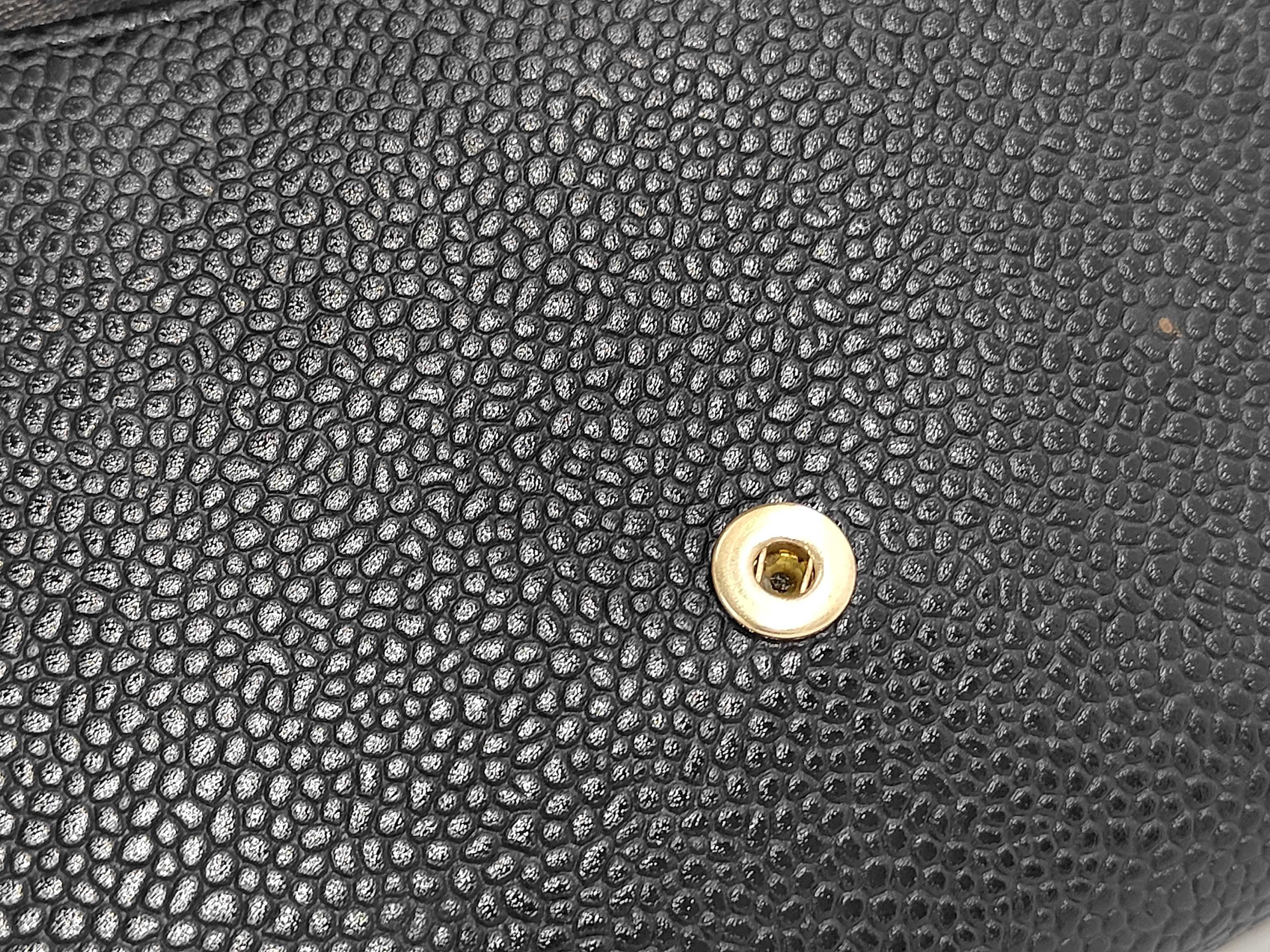 Caviar Skin Bi-fold Wallet - with Seal — view 4