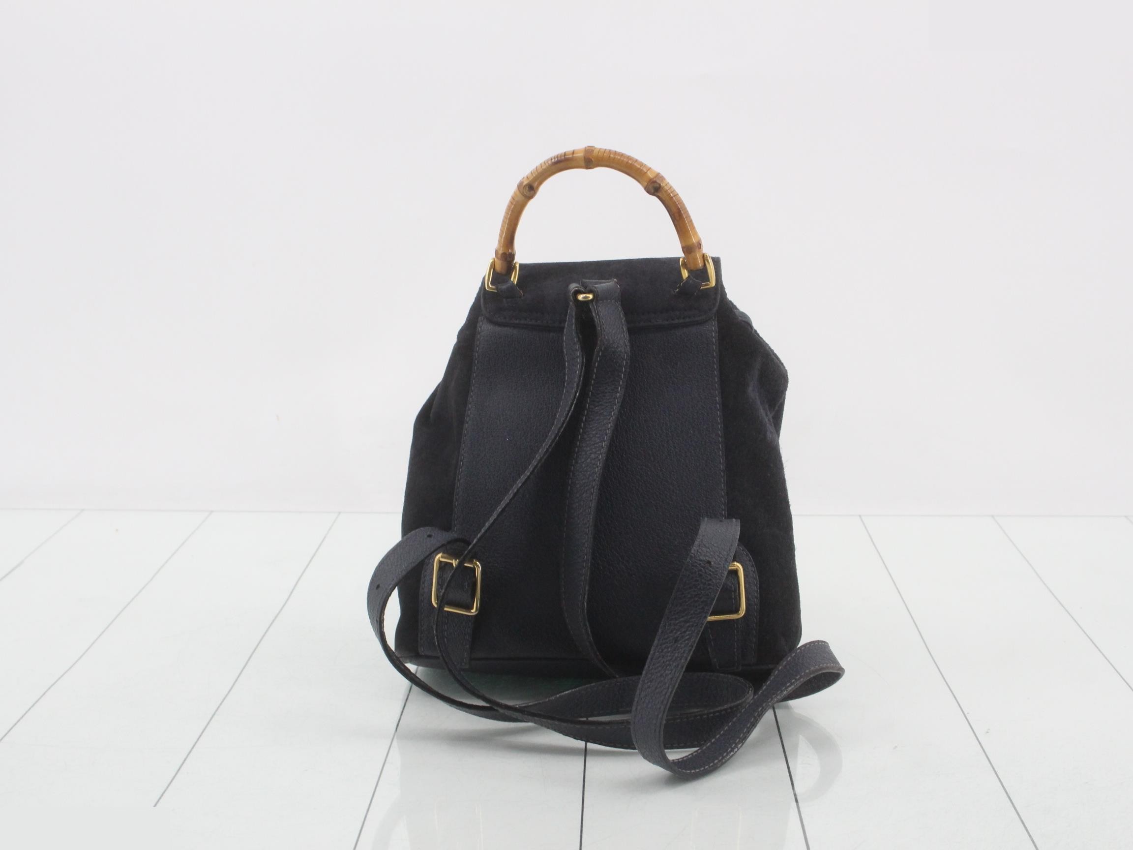 Bamboo (bag) / Backpack - Suede — view 2