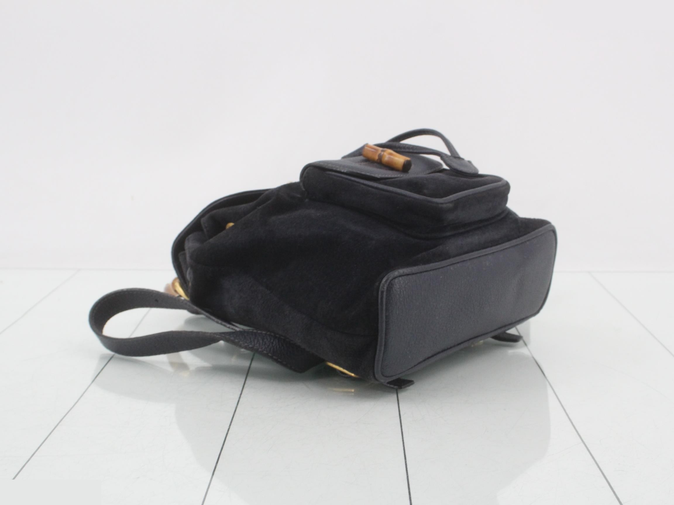Bamboo (bag) / Backpack - Suede — view 5