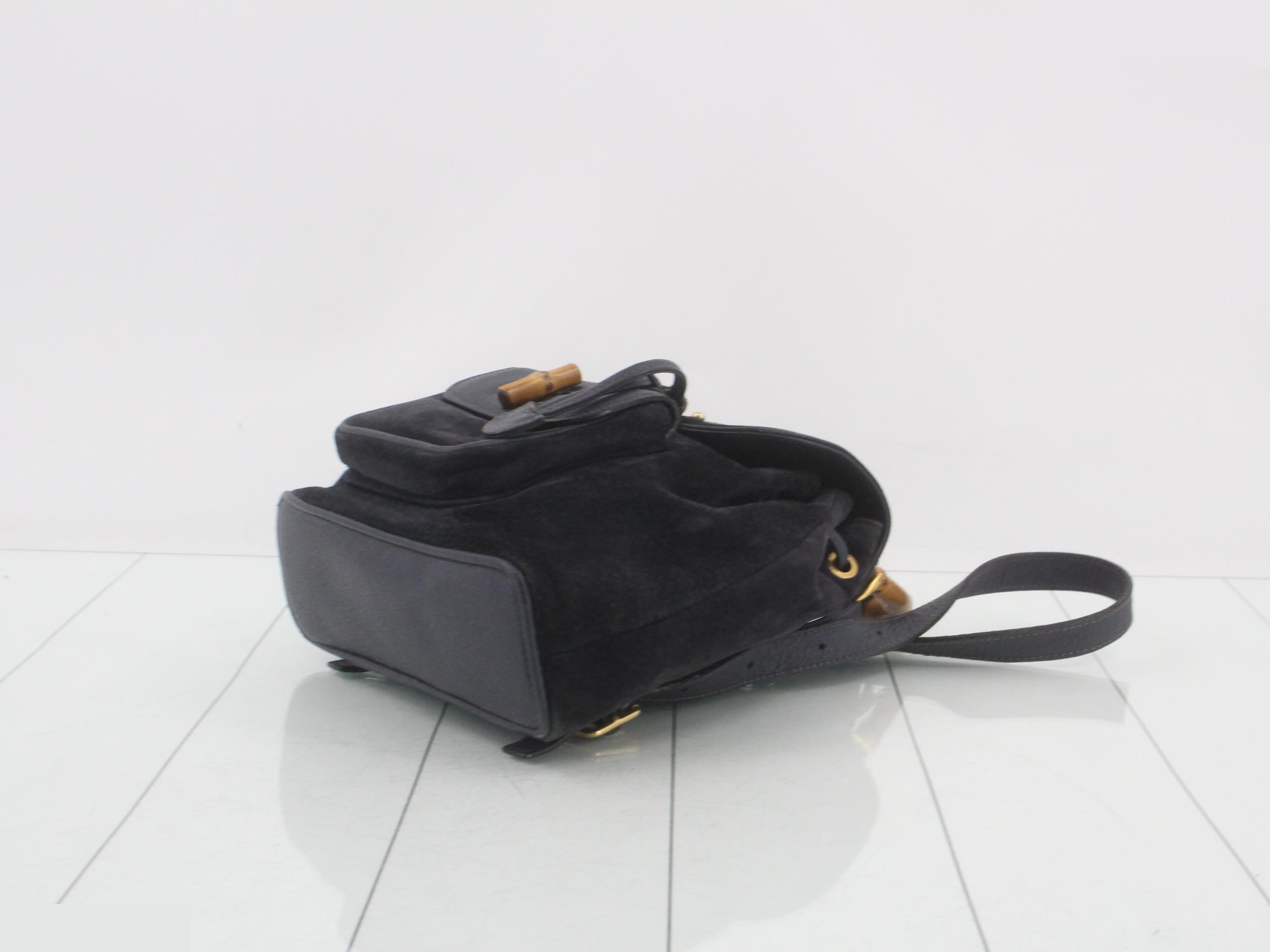 Bamboo (bag) / Backpack - Suede — view 6