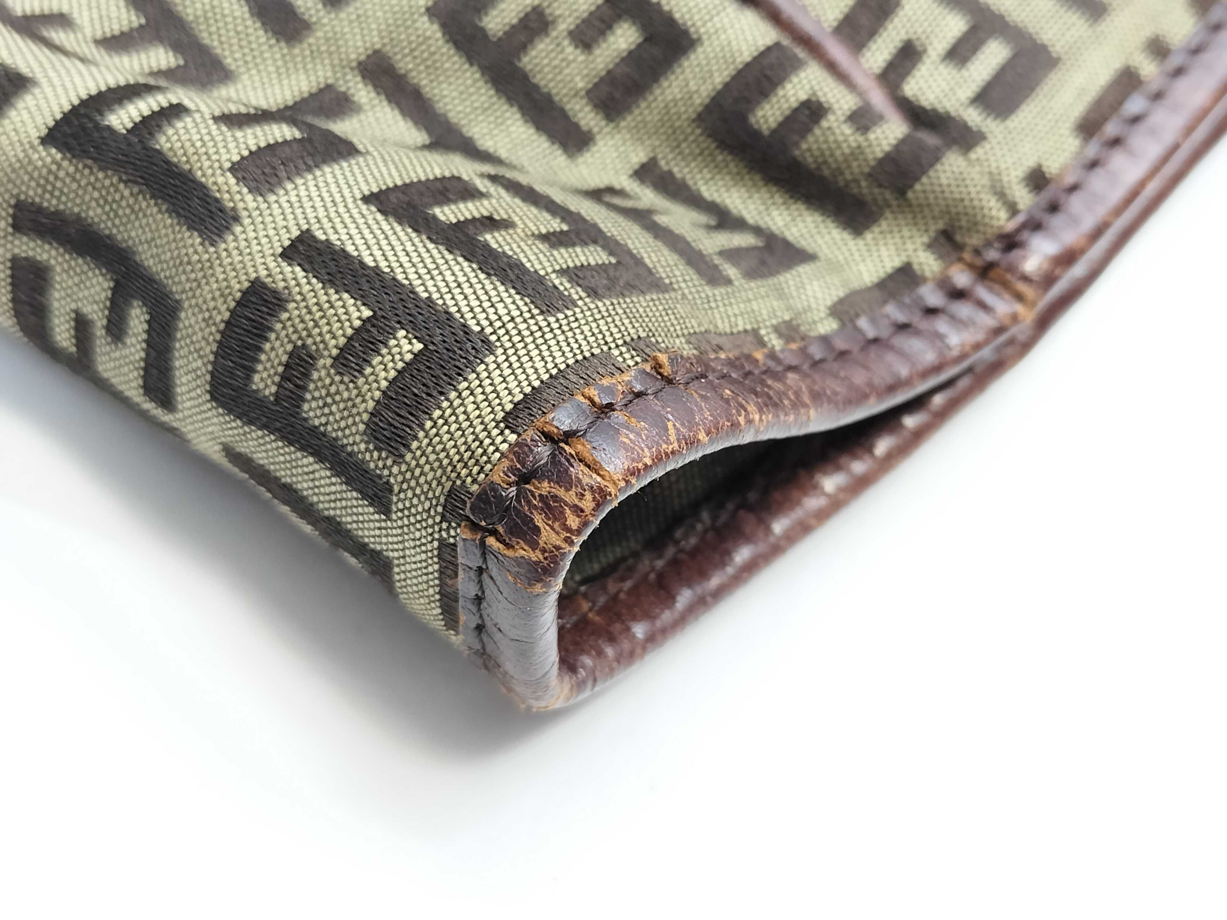 Canvas x Leather Handbag Tote Bag — view 13
