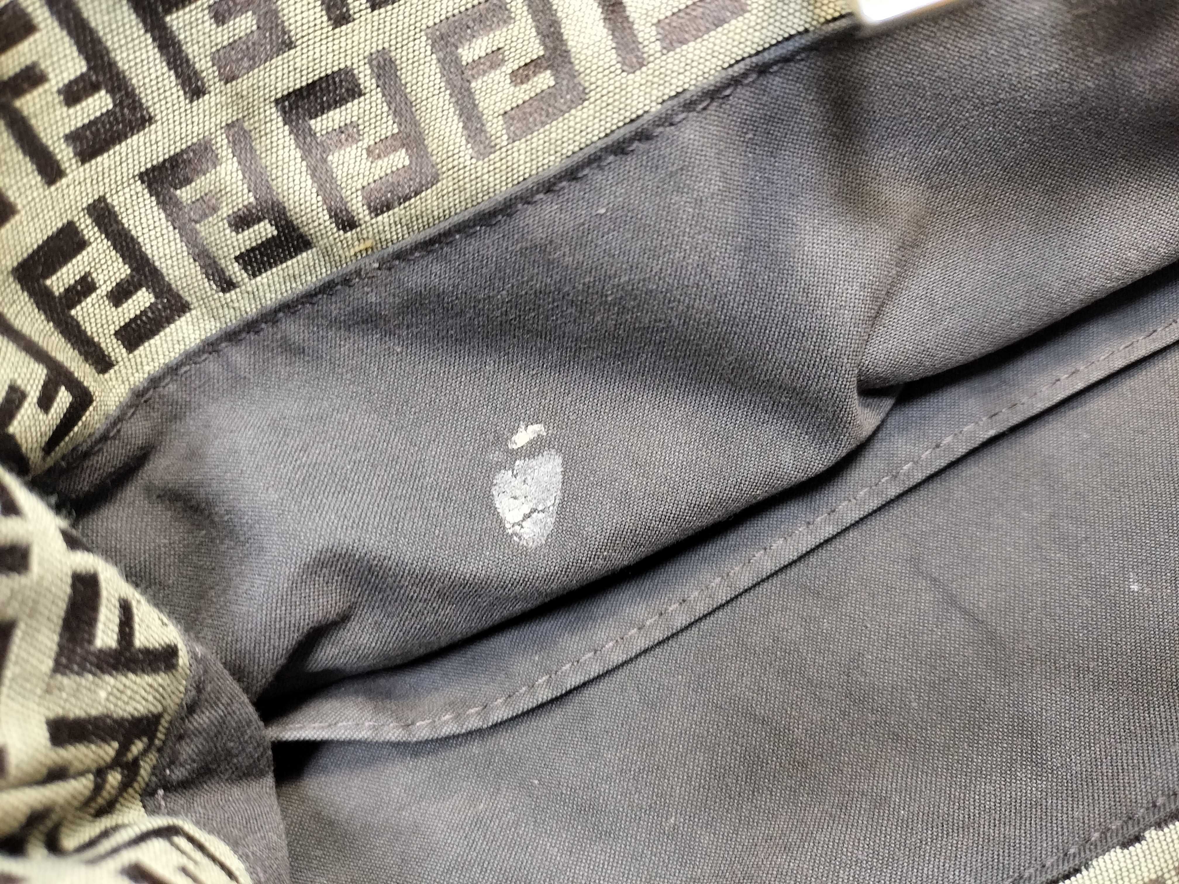 Canvas x Leather Handbag Tote Bag — view 10