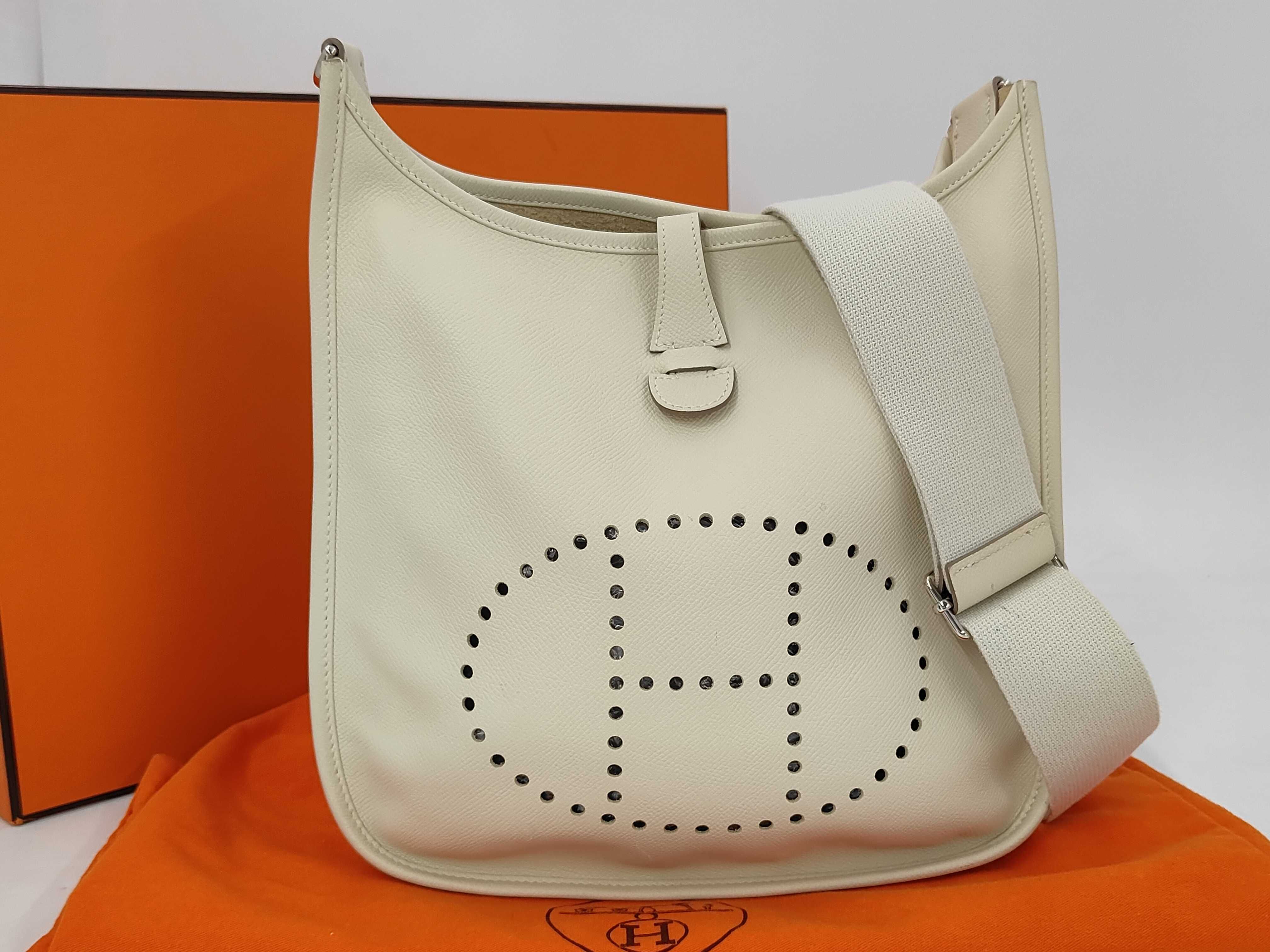 Evelyne PM Shoulder Bag, Silver Hardware
