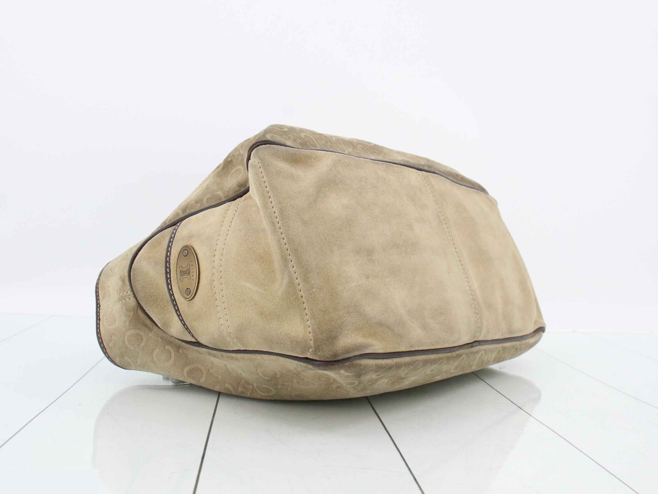 C Macadam Suede/Leather Handbag — view 5