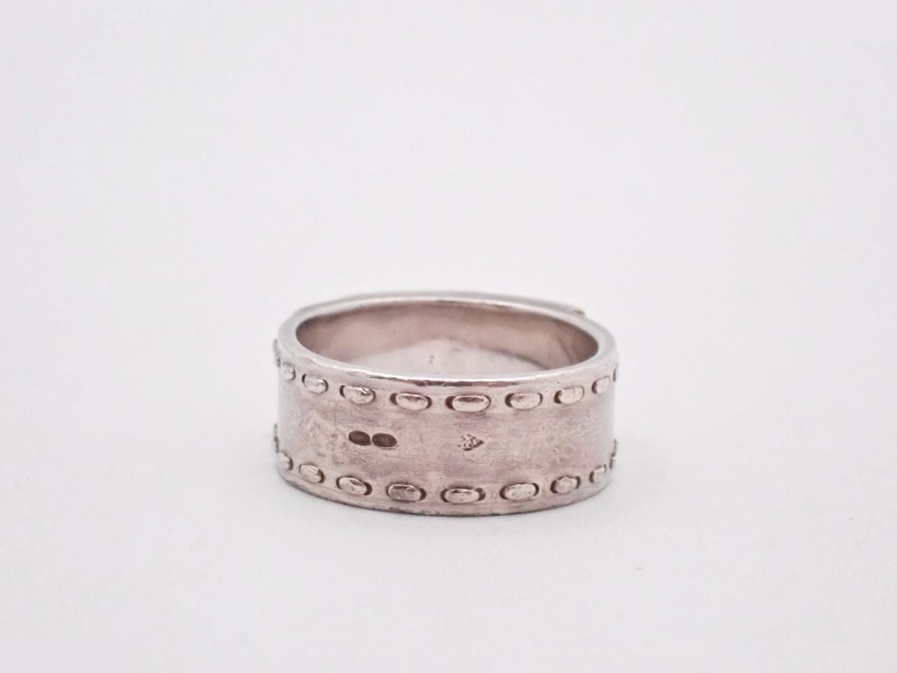 K18YG/SV925 combination Kelly ring, 9.2g — view 2