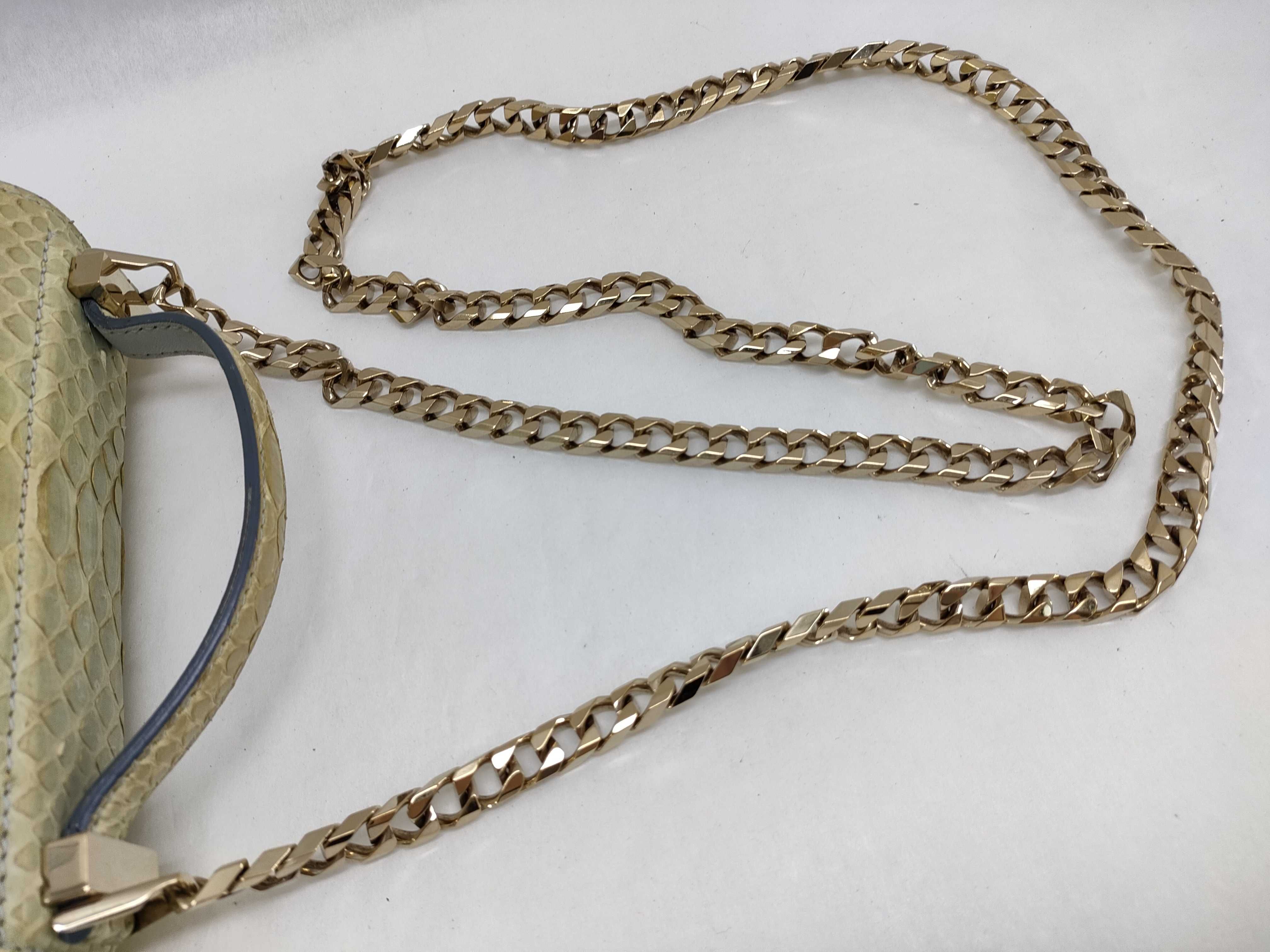 Python Pandora Box 2-Way Chain Handbag Shoulder Bag — view 3