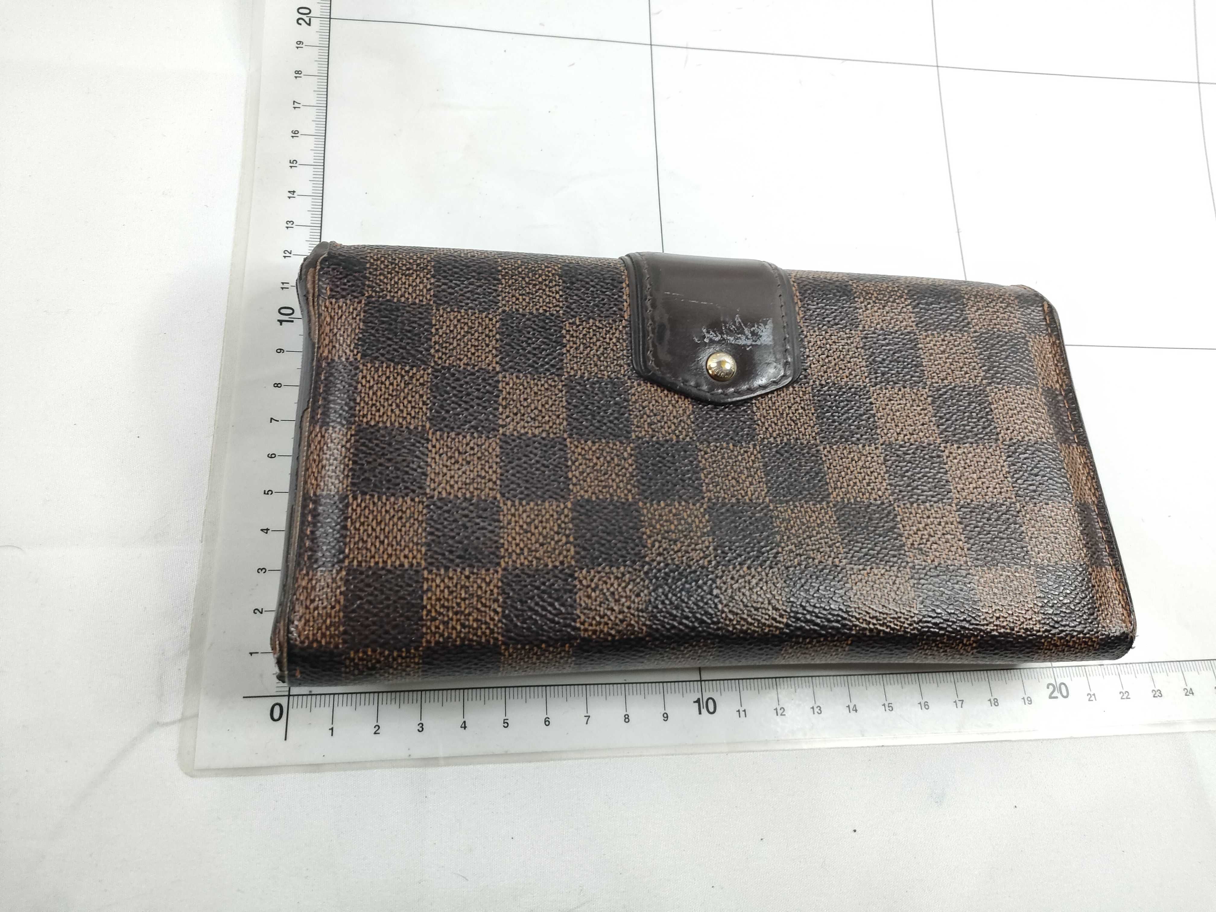 Damier Louis Vuitton Portefeuille Sistina M61747 CA0141 Damier Wallet Long Wallet — view 2