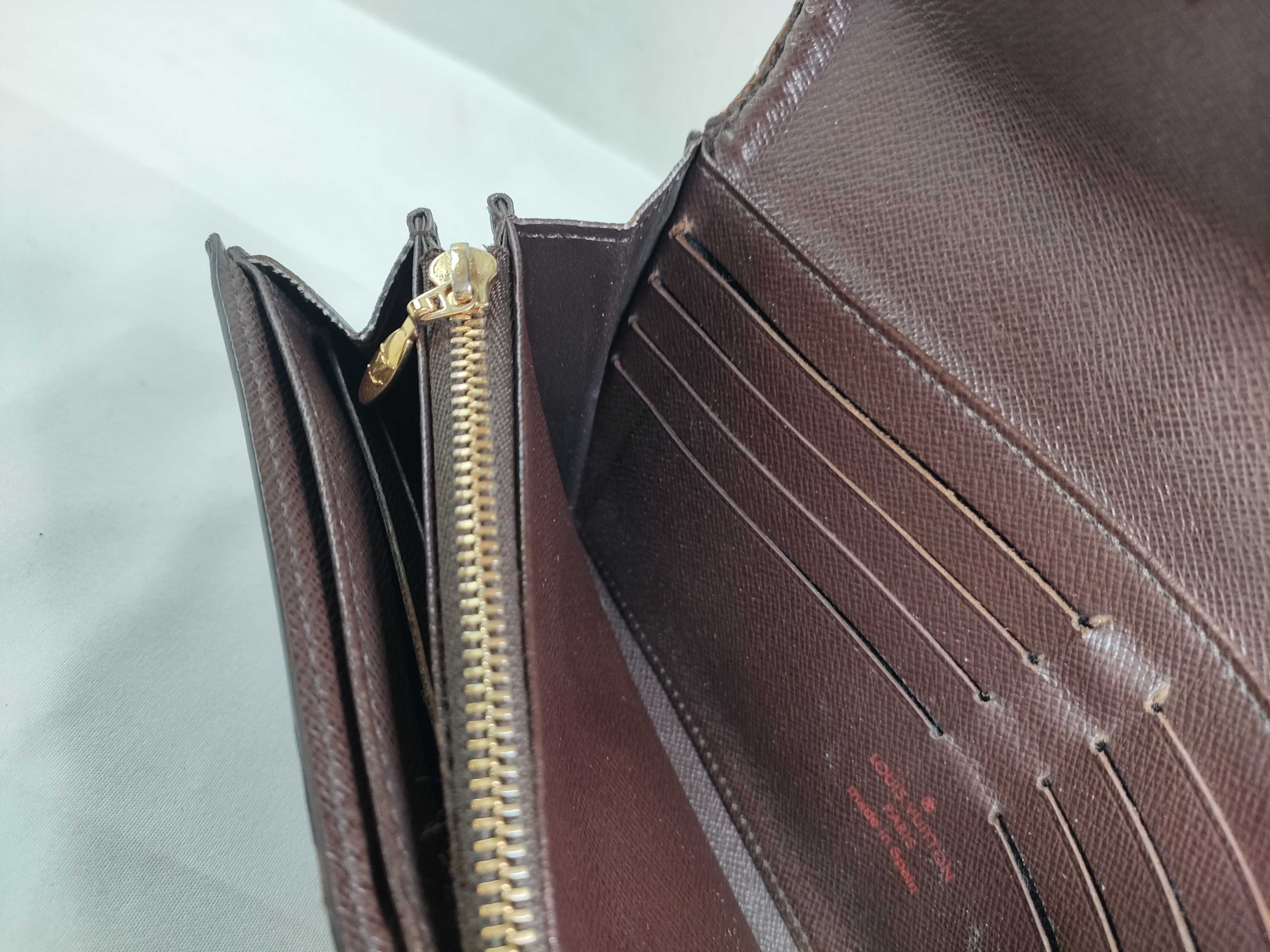 Damier Louis Vuitton Portefeuille Sistina M61747 CA0141 Damier Wallet Long Wallet — view 14