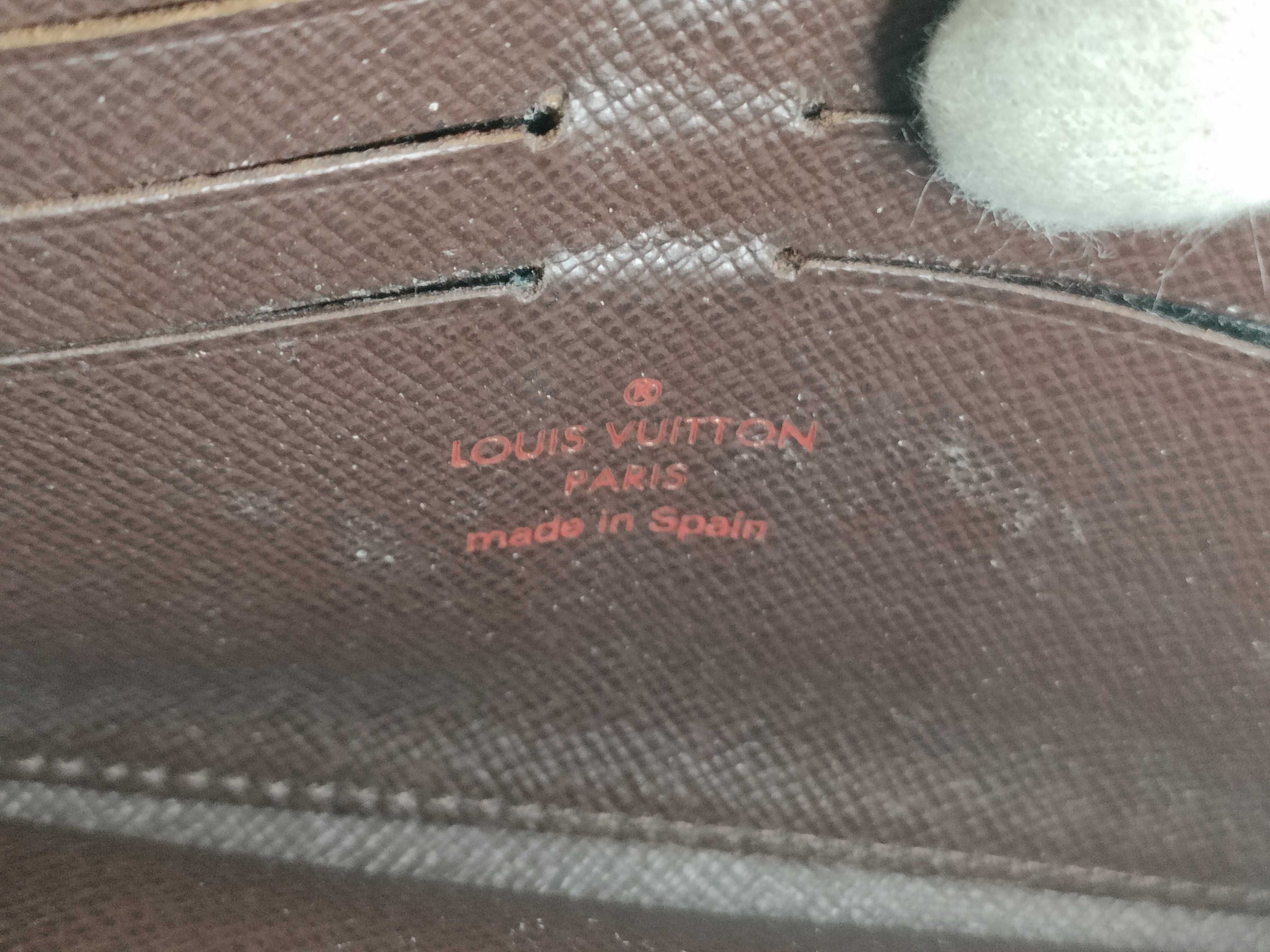 Damier Louis Vuitton Portefeuille Sistina M61747 CA0141 Damier Wallet Long Wallet — view 15