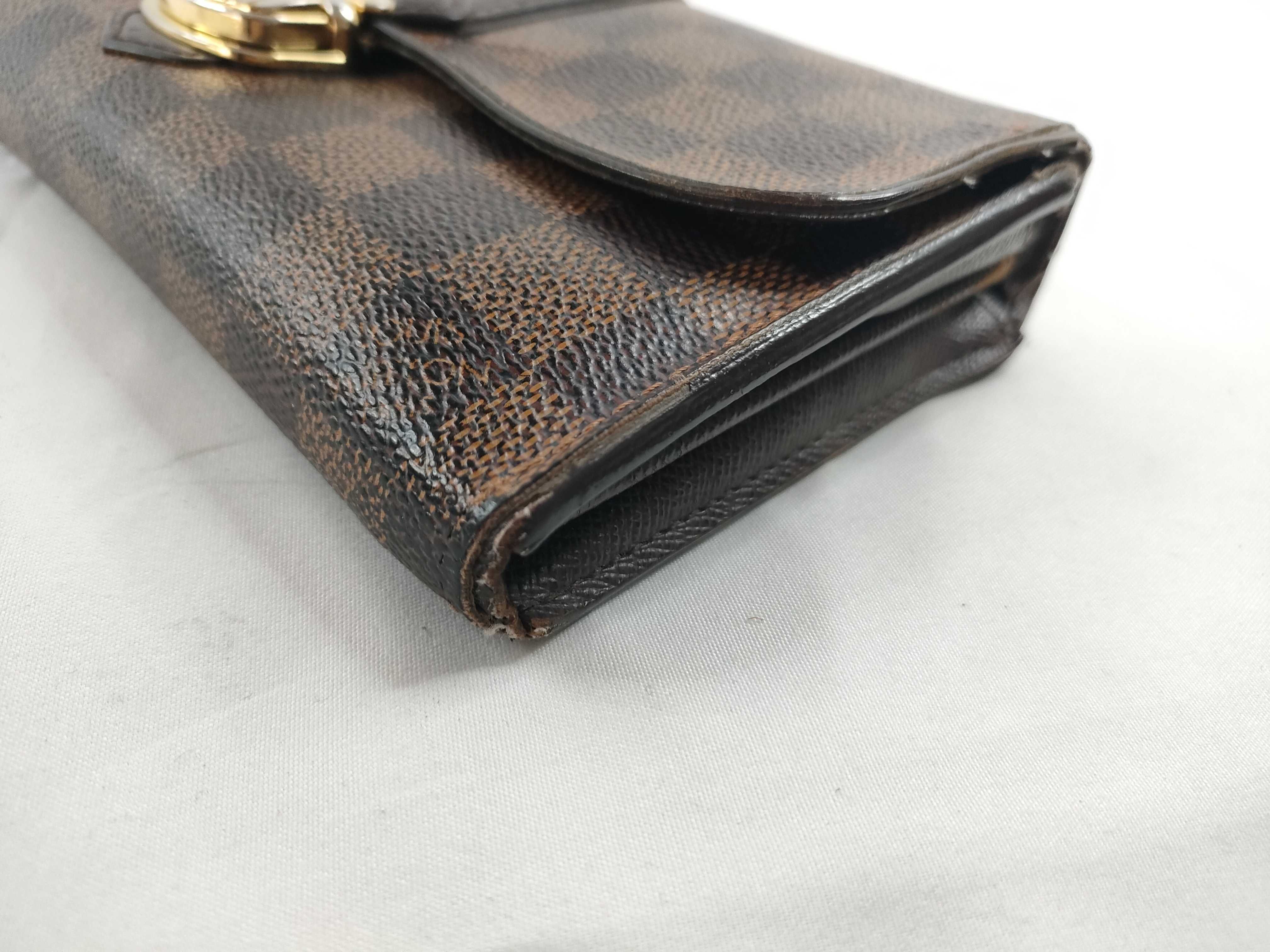 Damier Louis Vuitton Portefeuille Sistina M61747 CA0141 Damier Wallet Long Wallet — view 3
