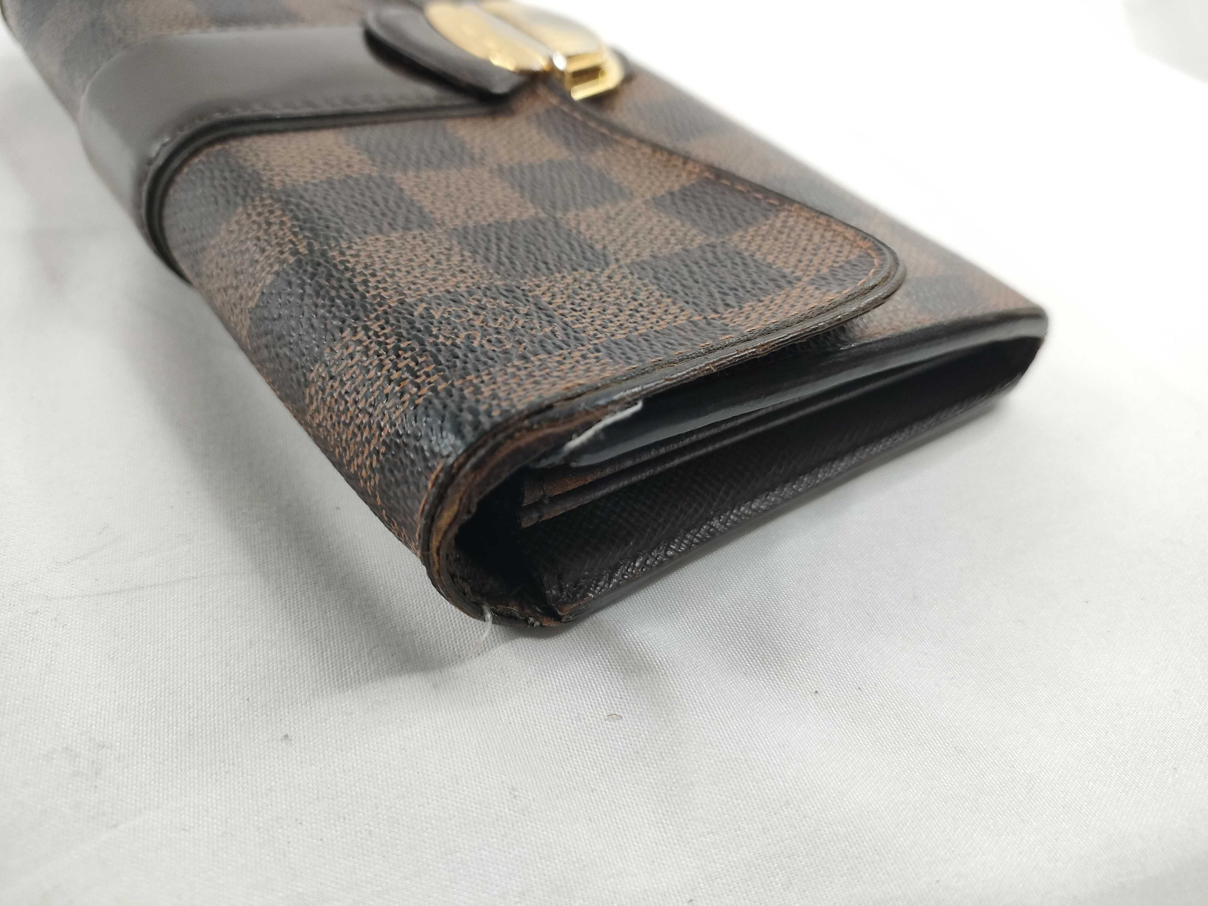 Damier Louis Vuitton Portefeuille Sistina M61747 CA0141 Damier Wallet Long Wallet — view 4