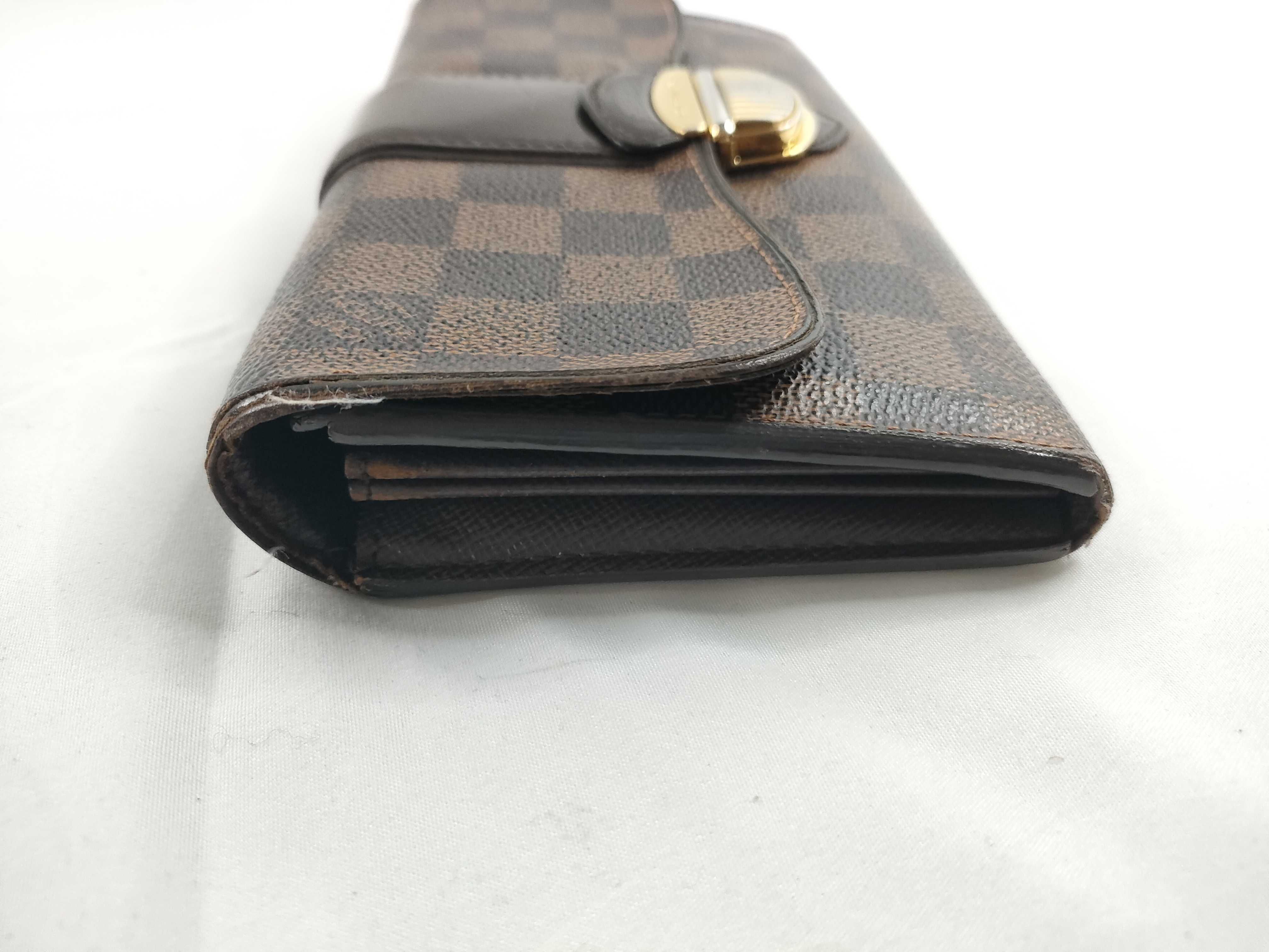 Damier Louis Vuitton Portefeuille Sistina M61747 CA0141 Damier Wallet Long Wallet — view 5