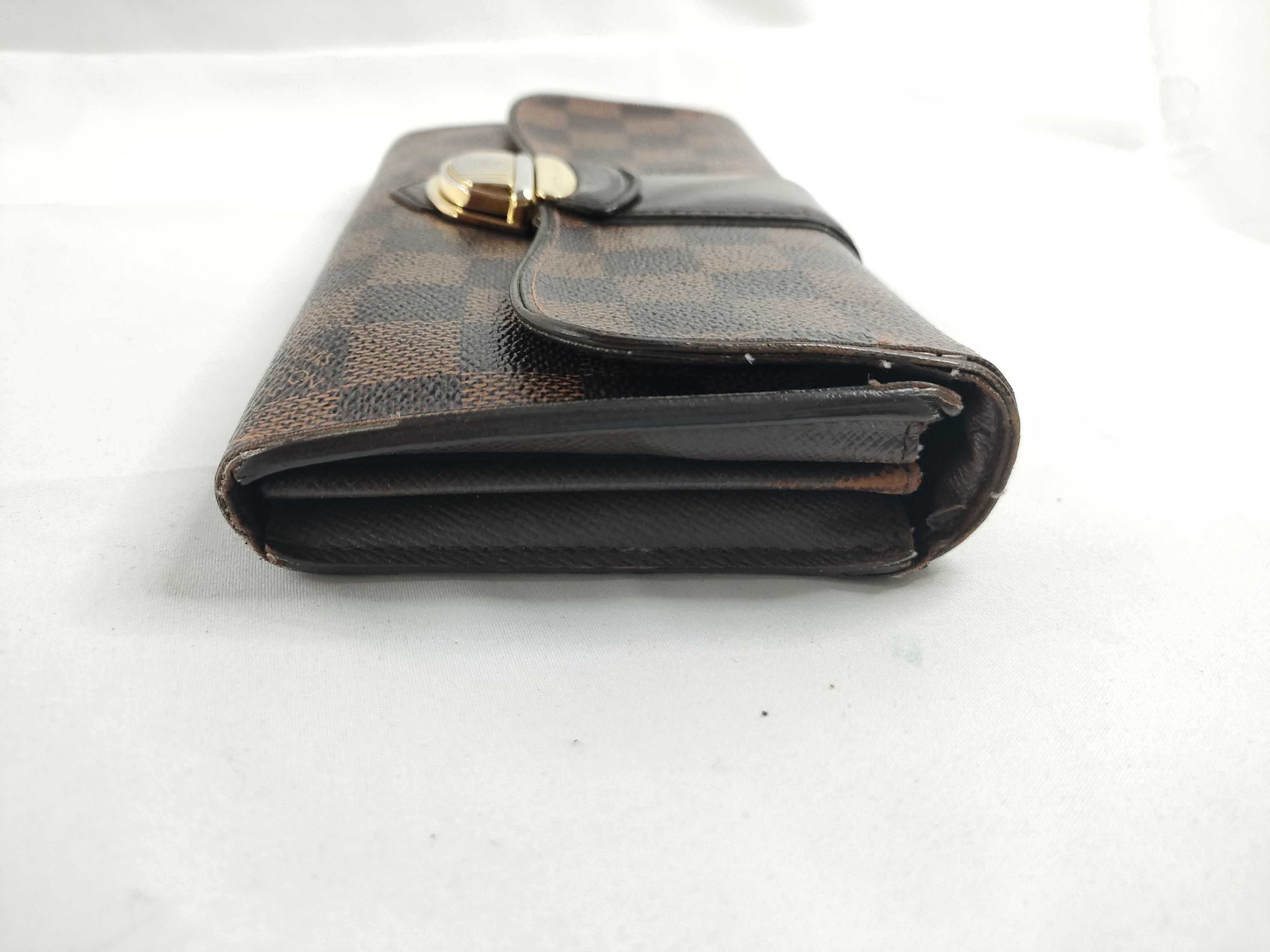 Damier Louis Vuitton Portefeuille Sistina M61747 CA0141 Damier Wallet Long Wallet — view 7