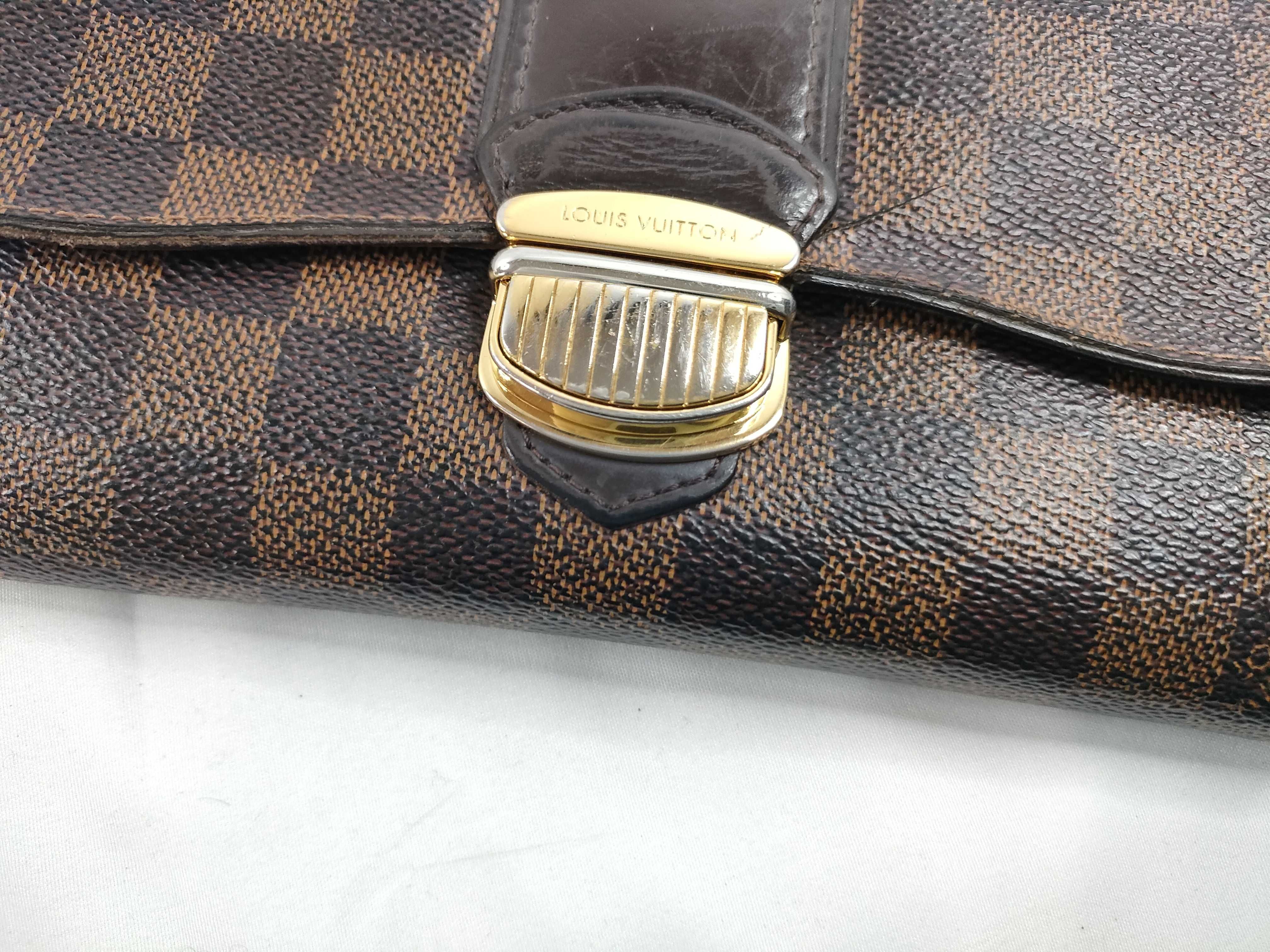 Damier Louis Vuitton Portefeuille Sistina M61747 CA0141 Damier Wallet Long Wallet — view 8