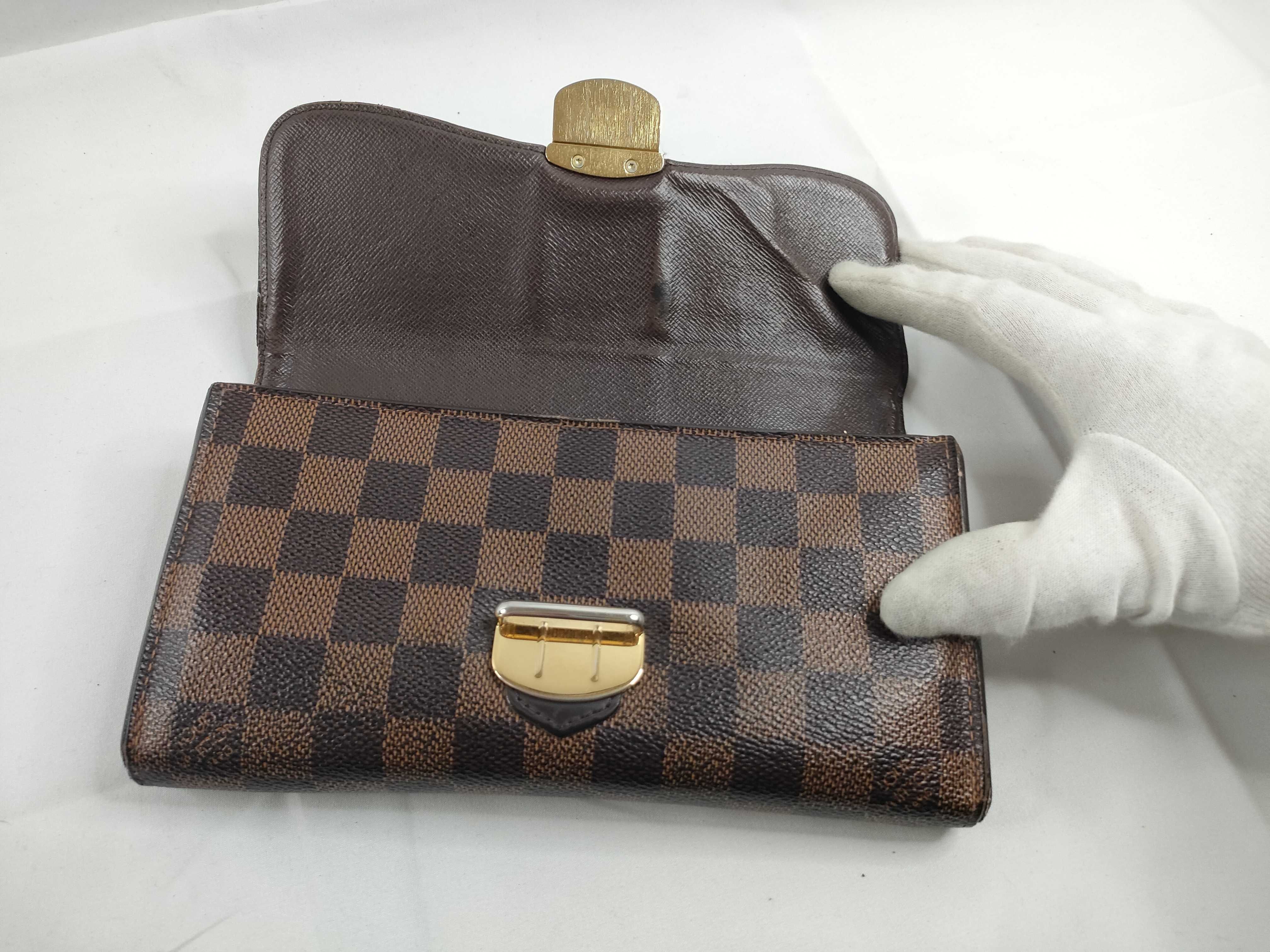 Damier Louis Vuitton Portefeuille Sistina M61747 CA0141 Damier Wallet Long Wallet — view 9