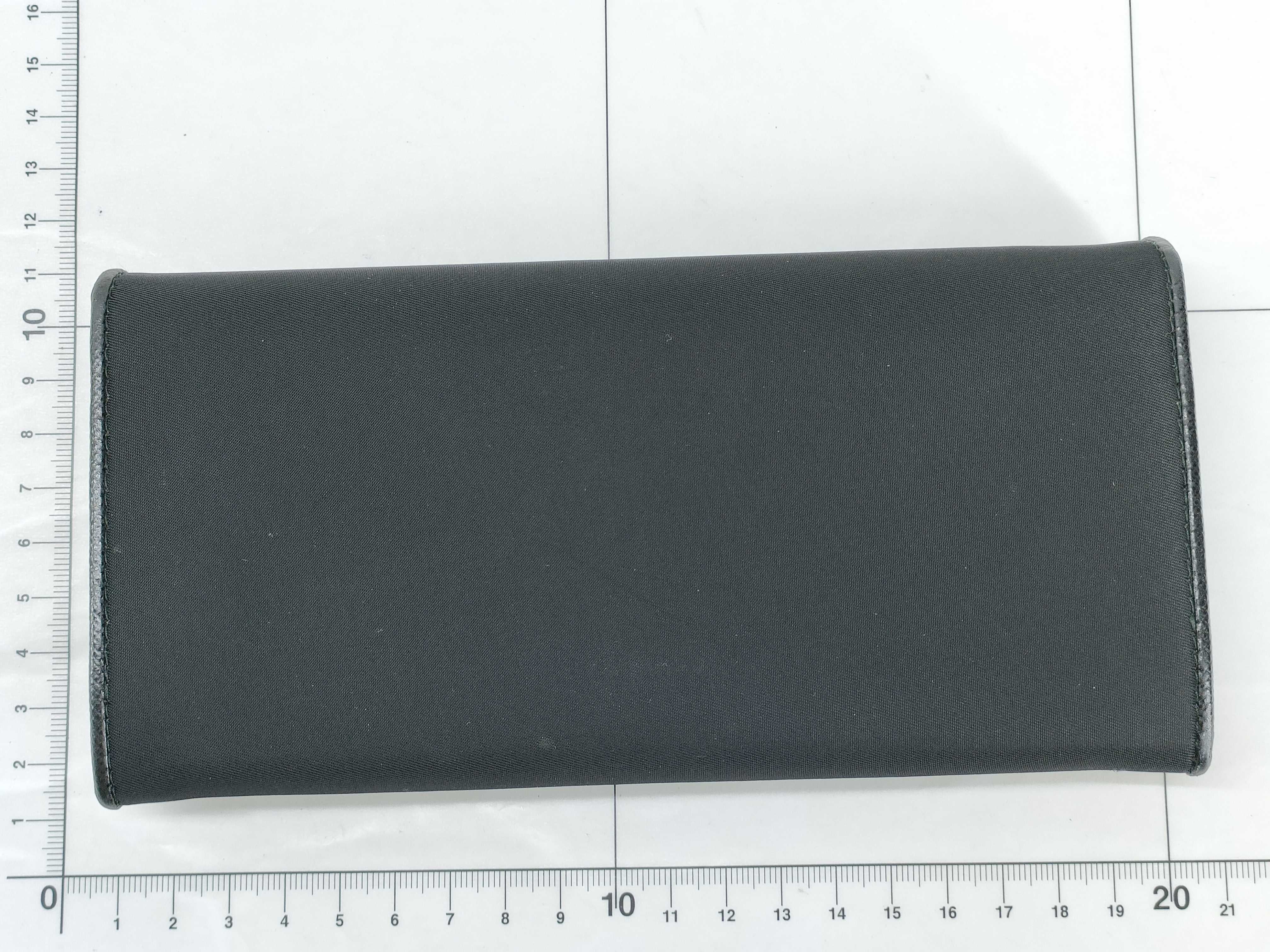 Nylon Long Wallet Tessuto Saffiano Wallet — view 2