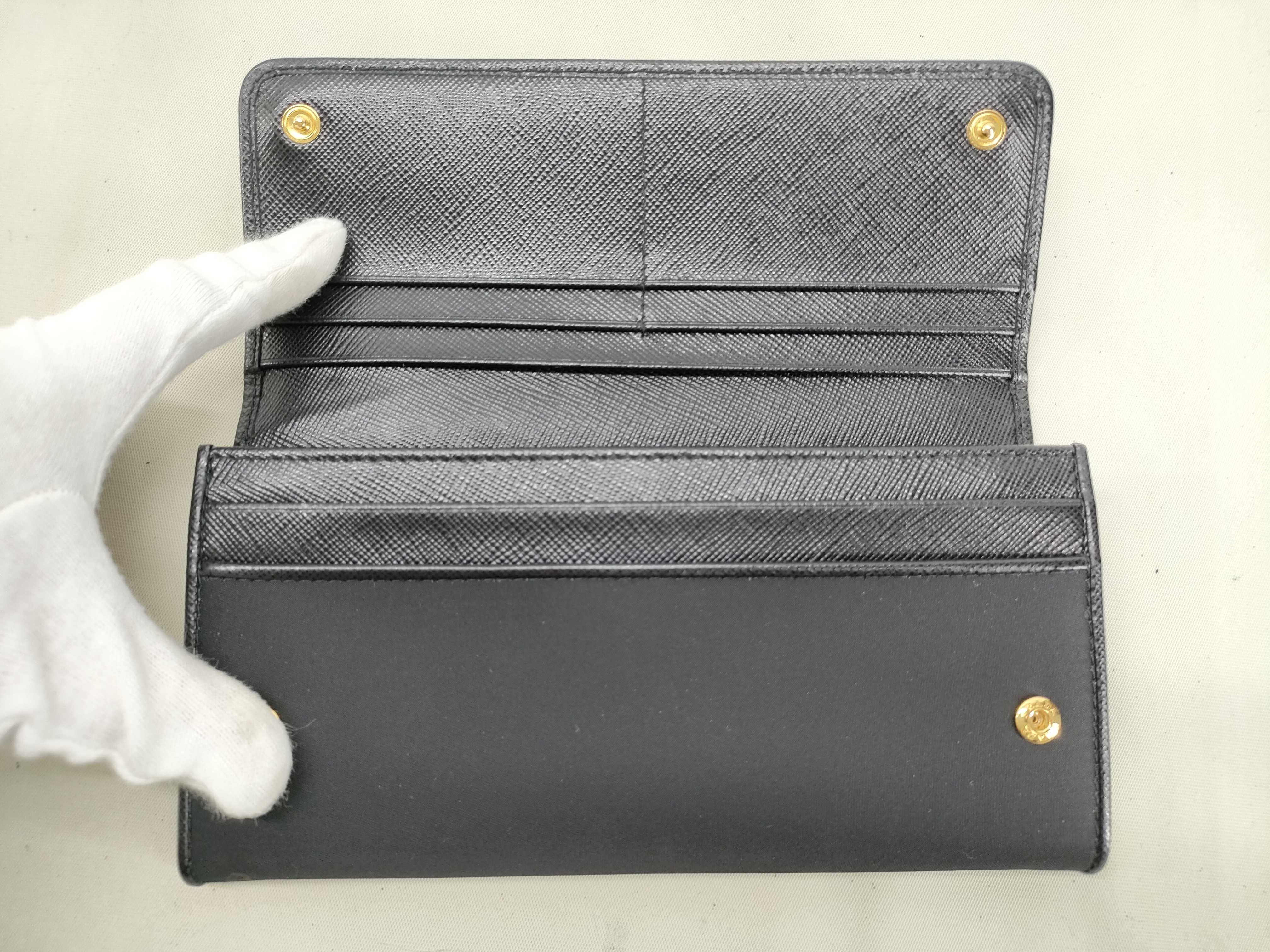 Nylon Long Wallet Tessuto Saffiano Wallet — view 8