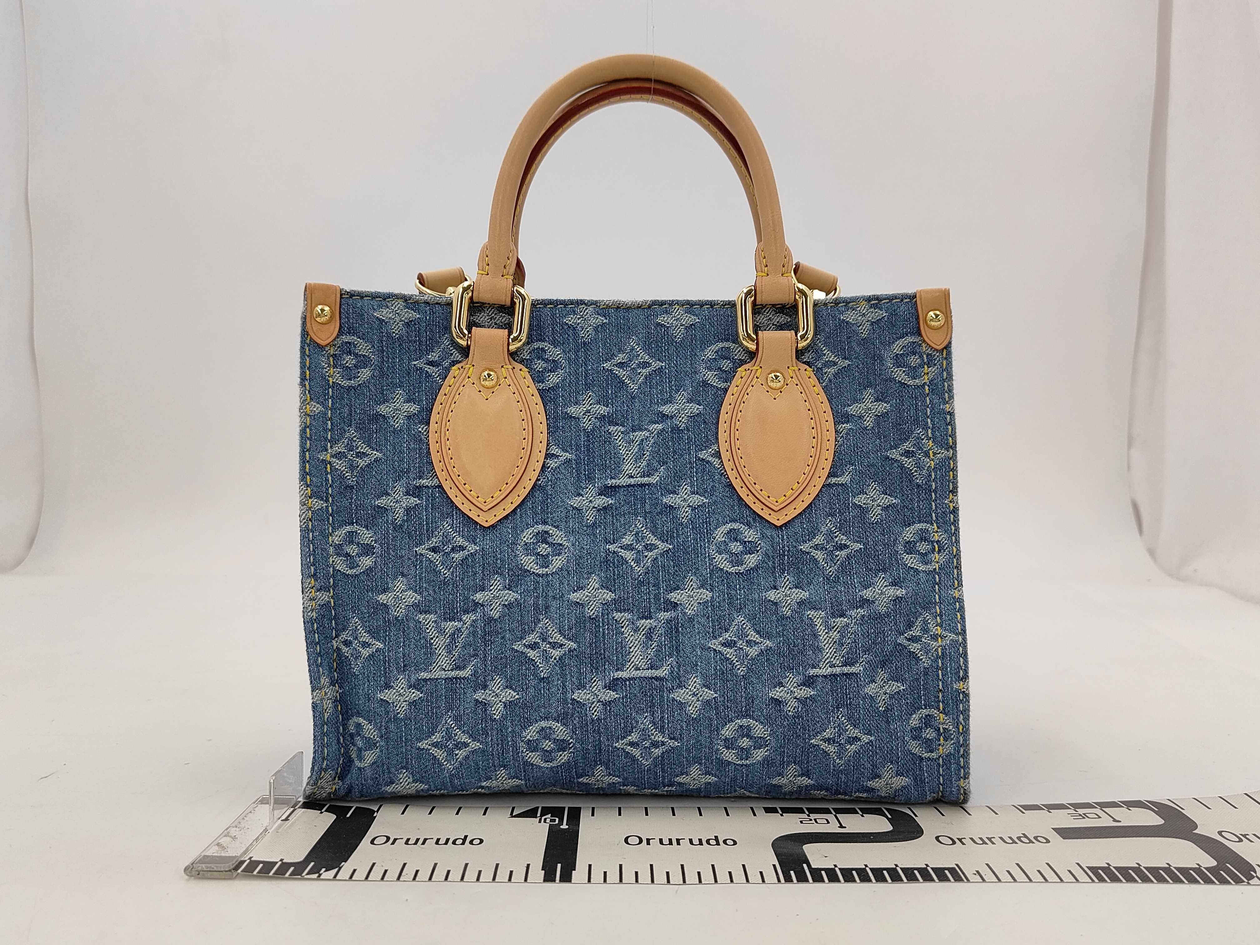 Monogram Denim M14633 OnTheGo PM Handbag — view 2