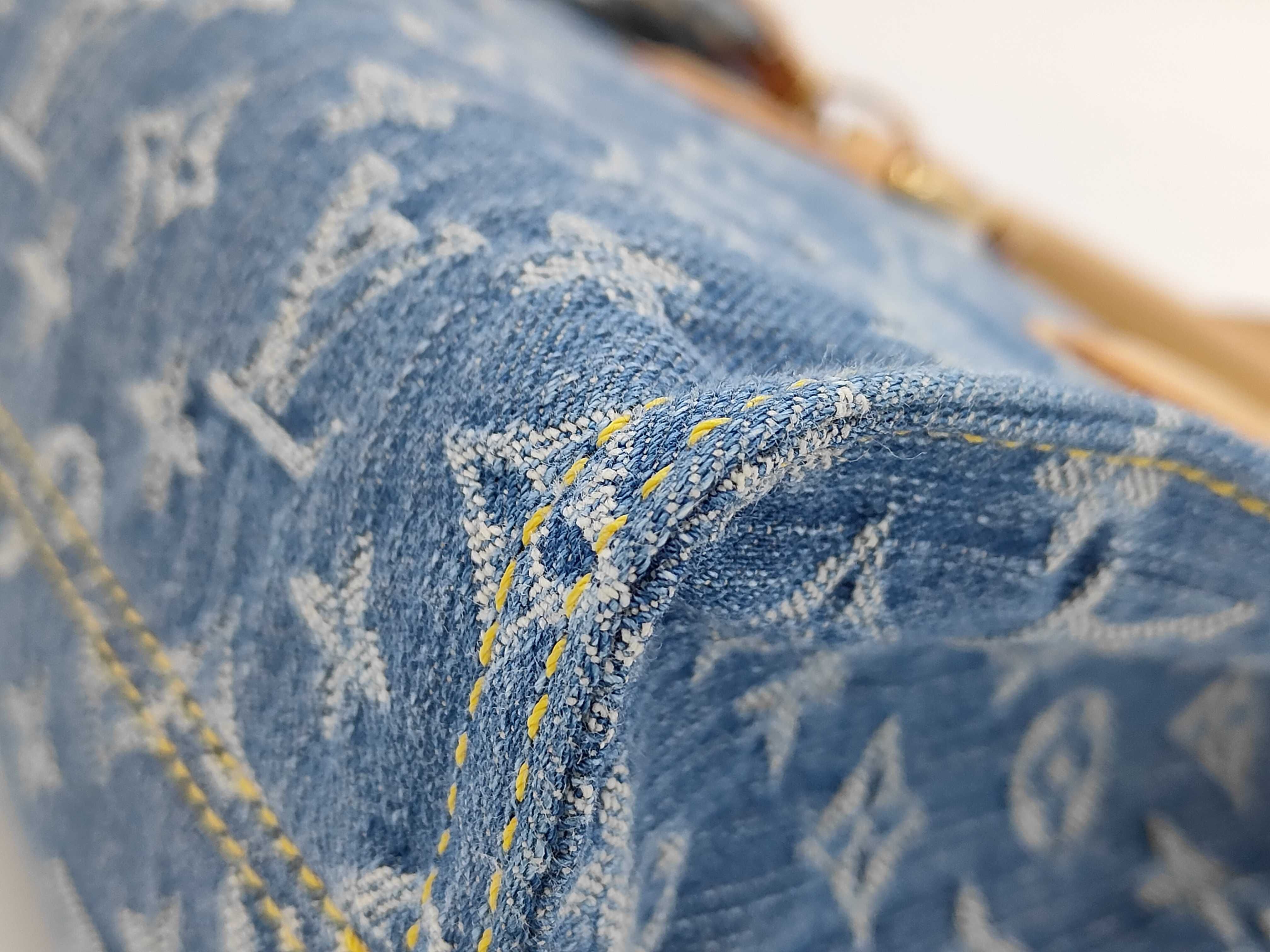 Monogram Denim M14633 OnTheGo PM Handbag — view 4