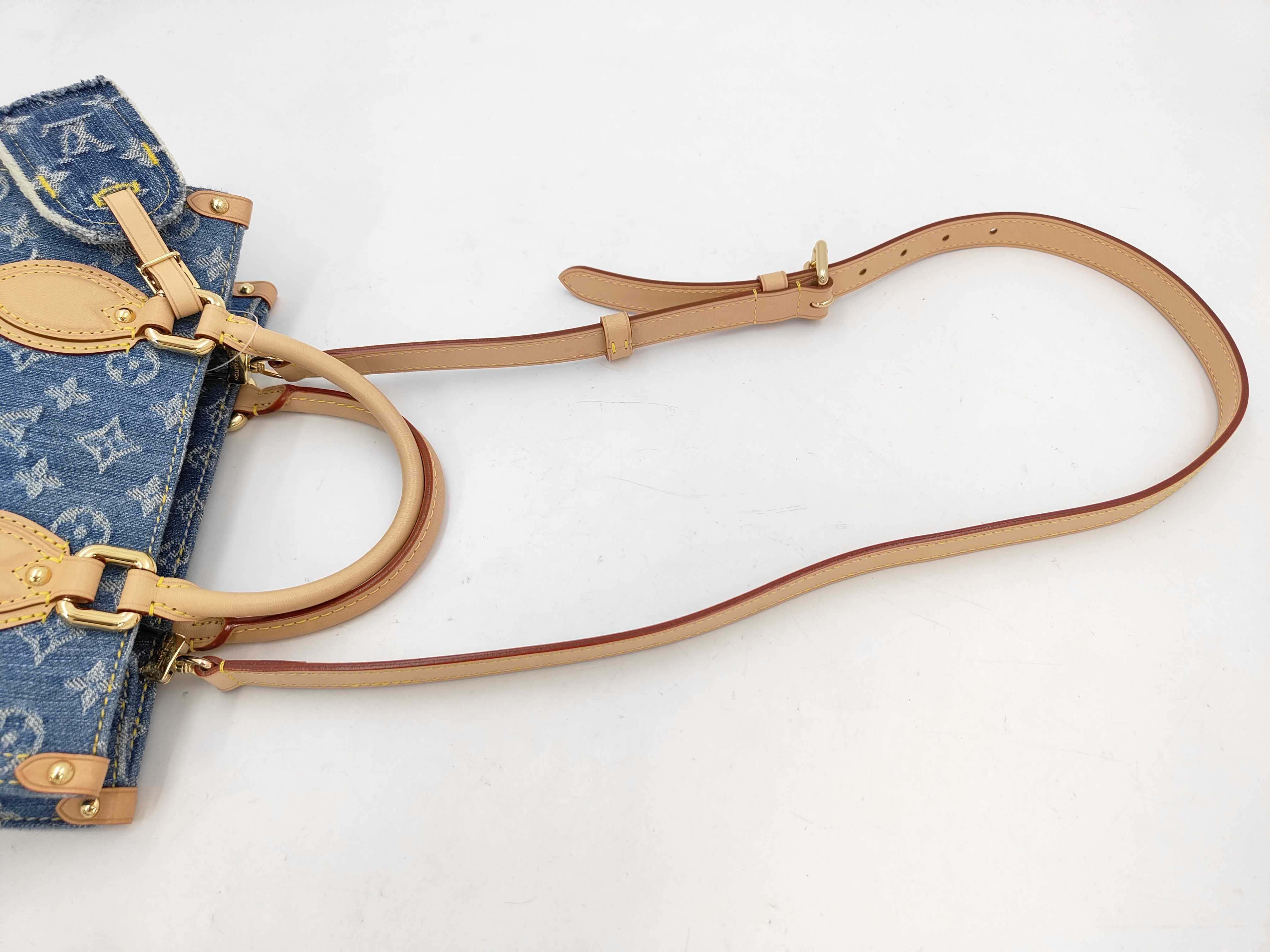 Monogram Denim M14633 OnTheGo PM Handbag — view 5