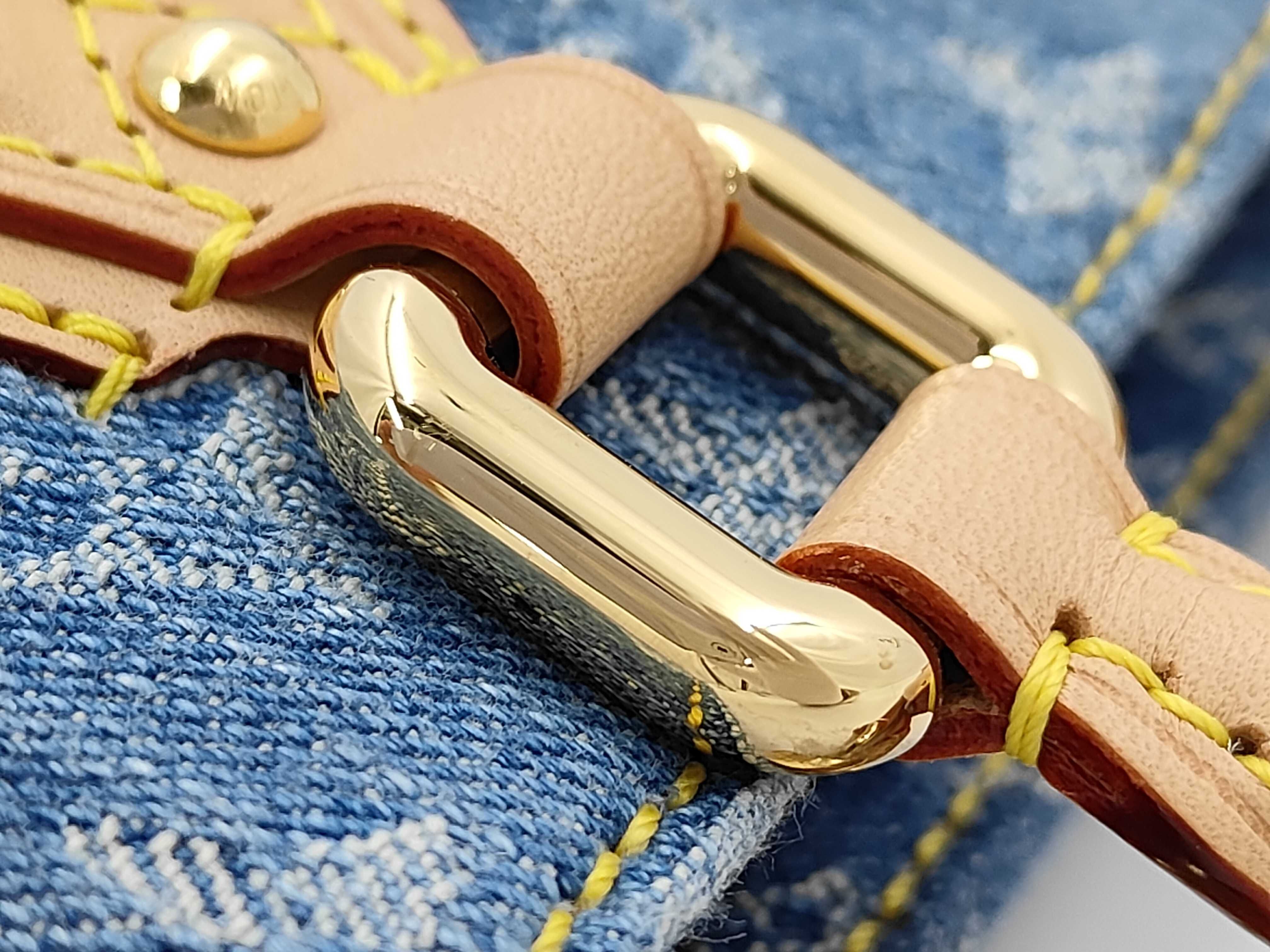 Monogram Denim M14633 OnTheGo PM Handbag — view 6