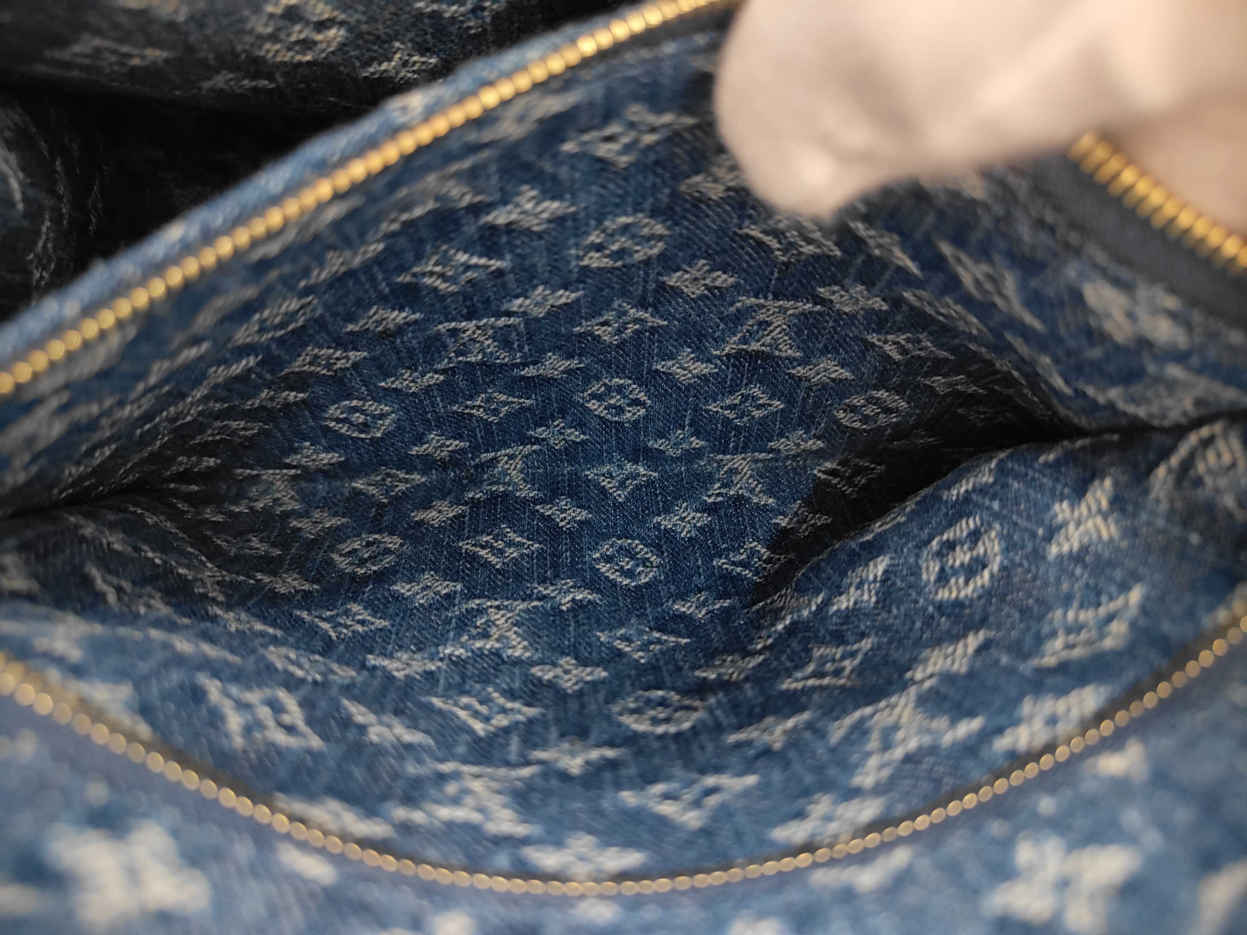 Monogram Denim M14633 OnTheGo PM Handbag — view 10