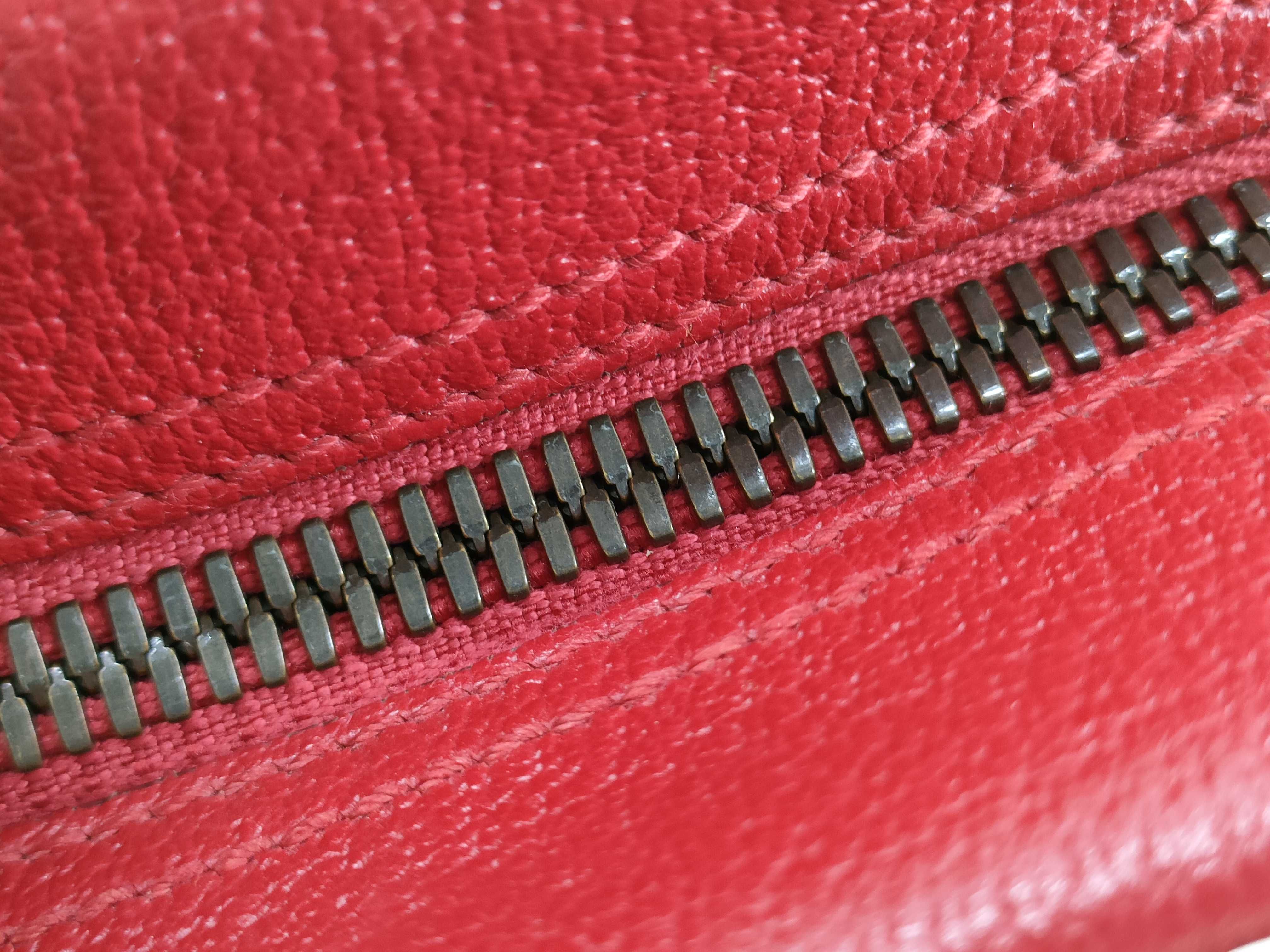 x Adidas Mini Duffle Leather Handbag, Red — view 8