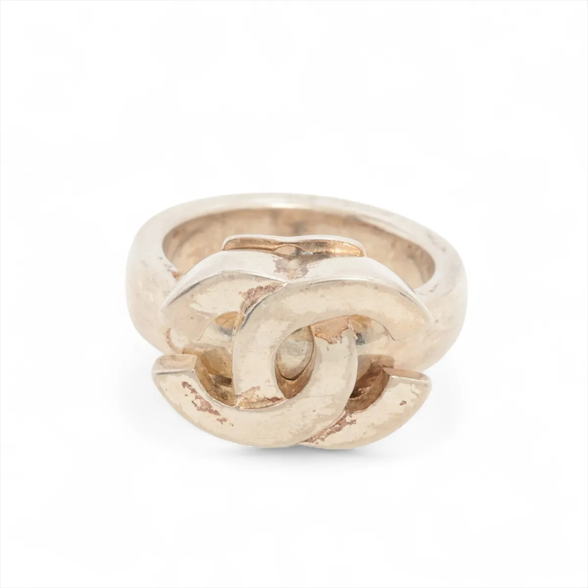 Cocomark 01P ring metal silver dent