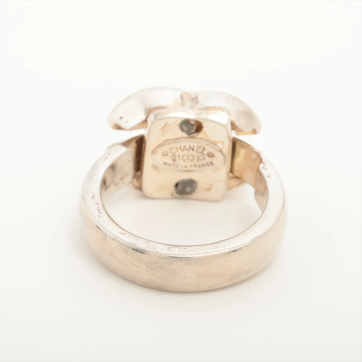 Cocomark 01P ring metal silver dent — view 2
