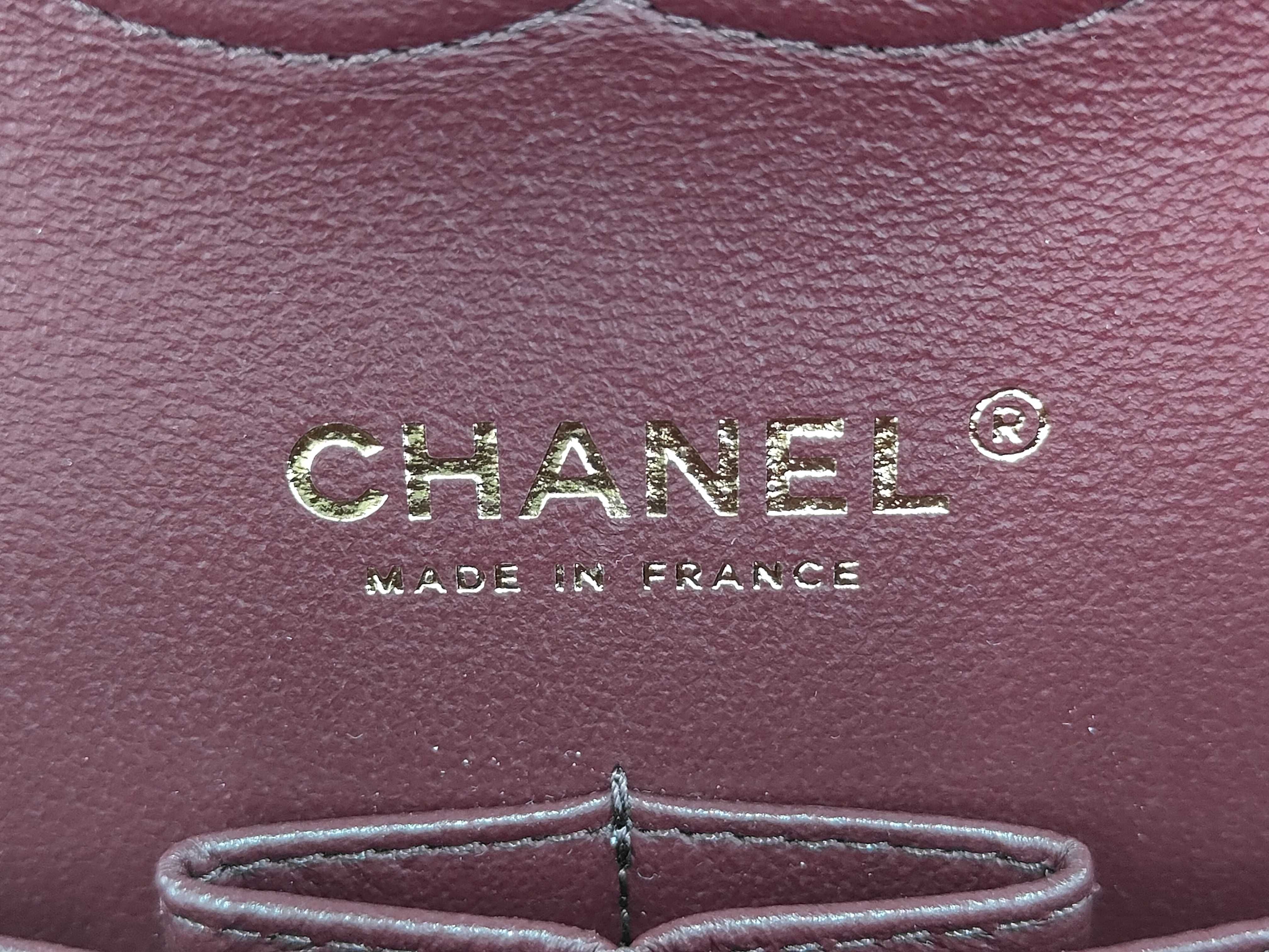 Matelassé 25 Double Flap Lambskin Chain Shoulder Bag (Serial Number 30s) — view 9