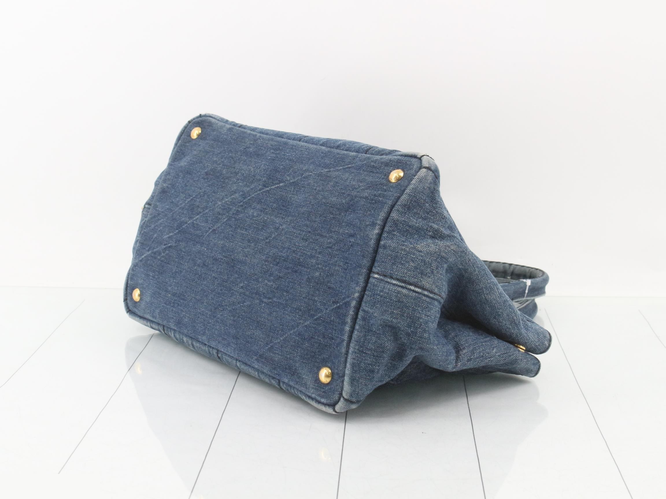 Canapa Denim Tote Bag — view 6
