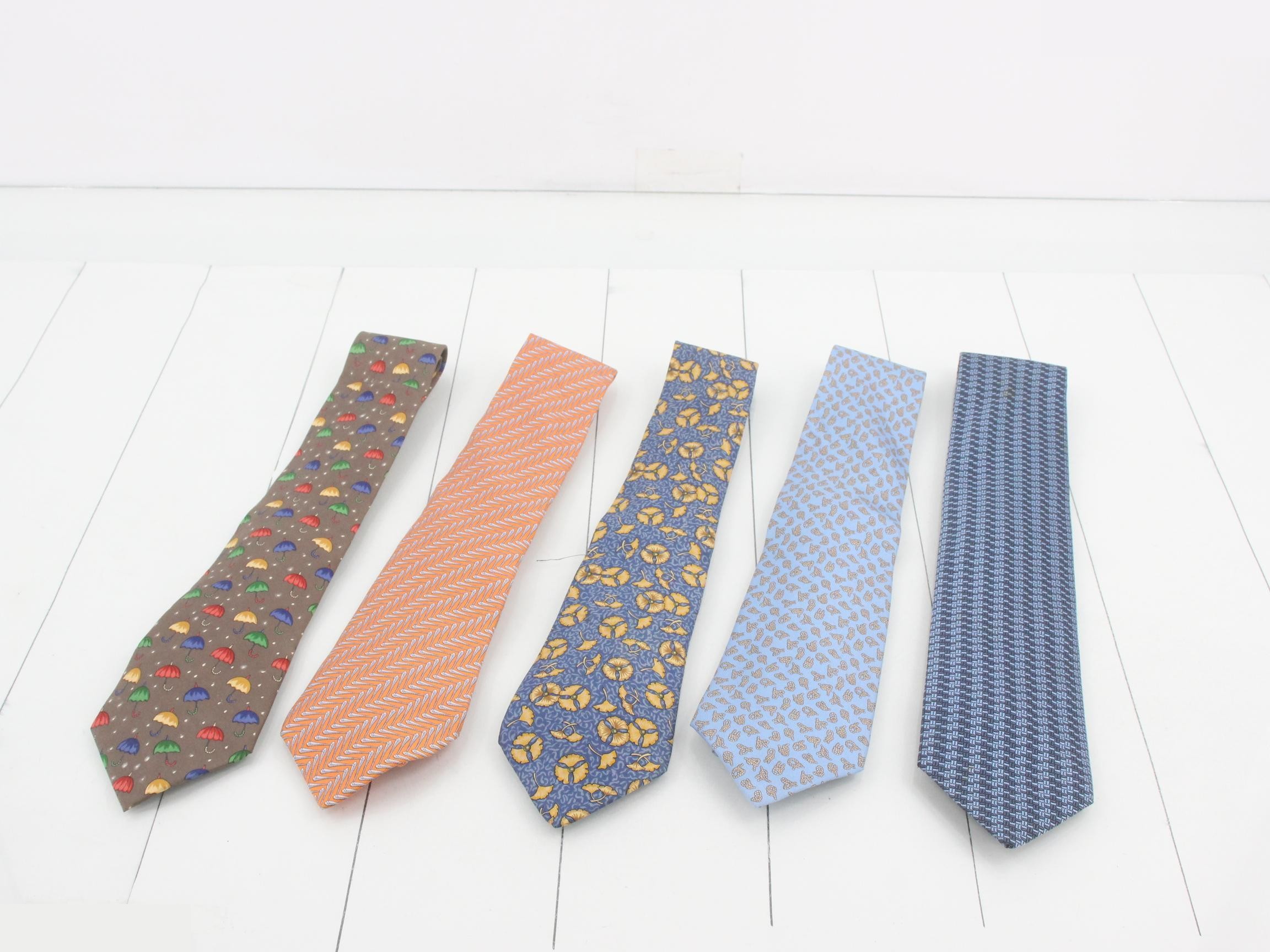 Set of 5 neckties