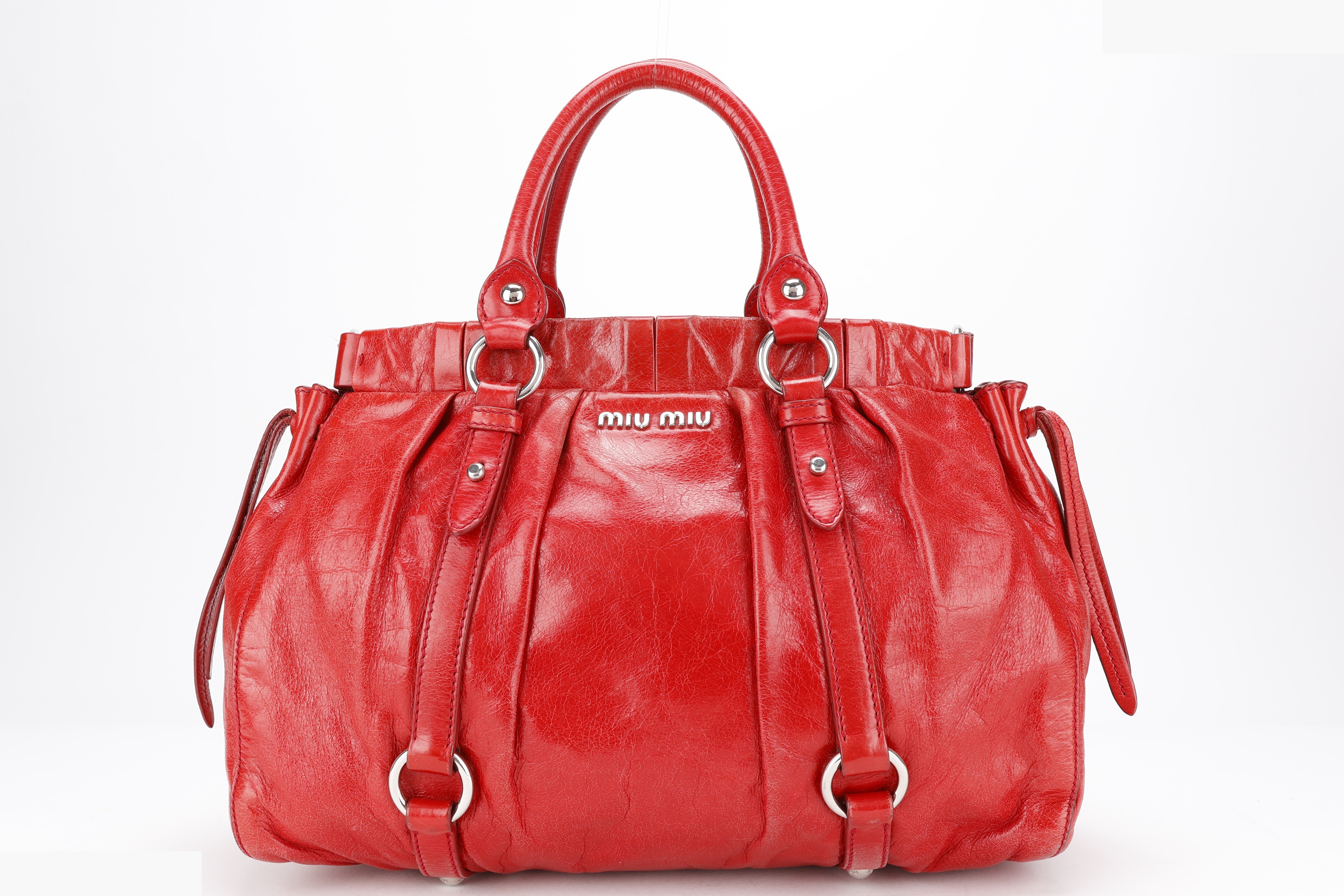 BAULETTO VITELLO LUX ROSSO RED SHW