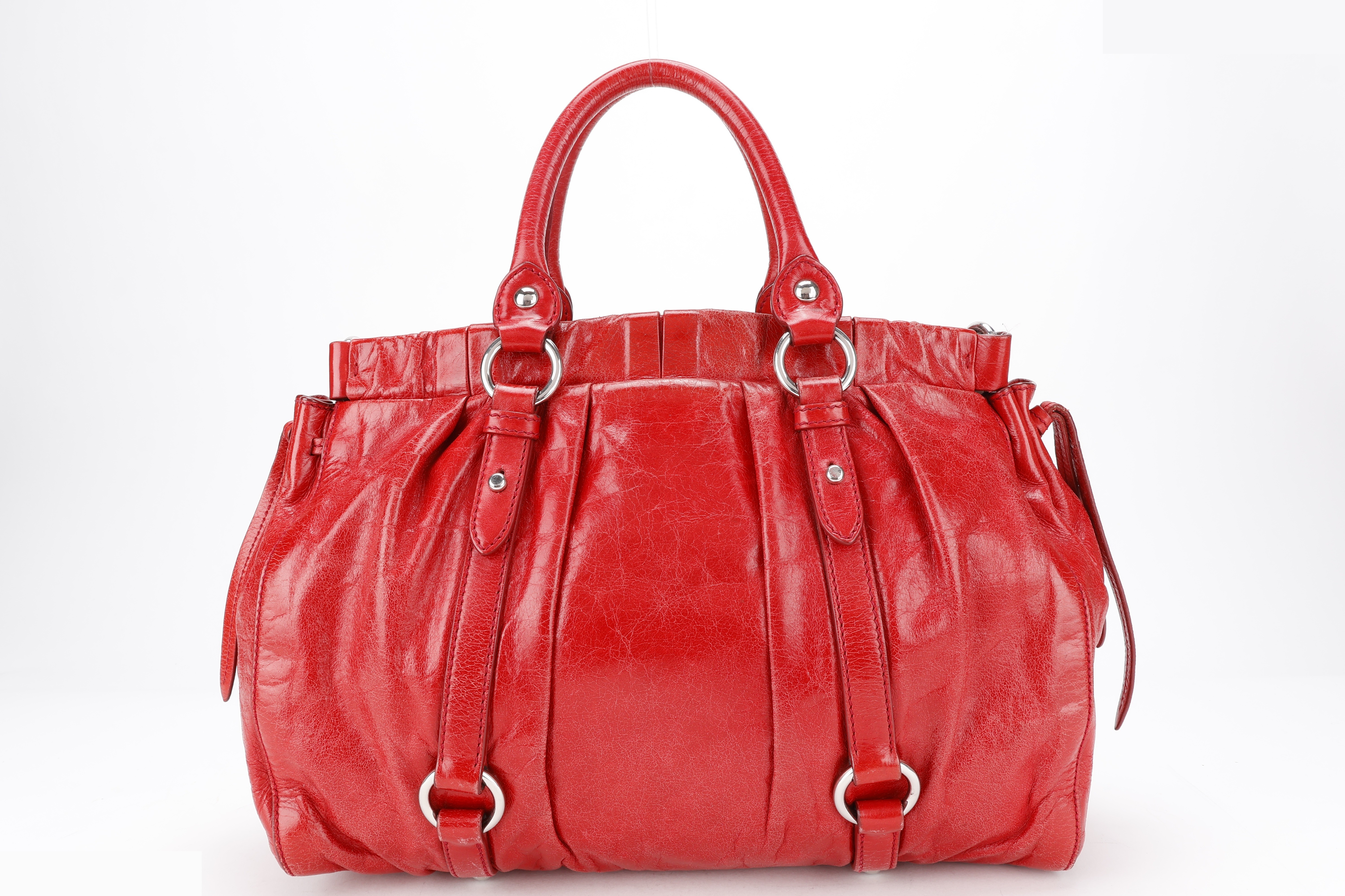 BAULETTO VITELLO LUX ROSSO RED SHW — view 2