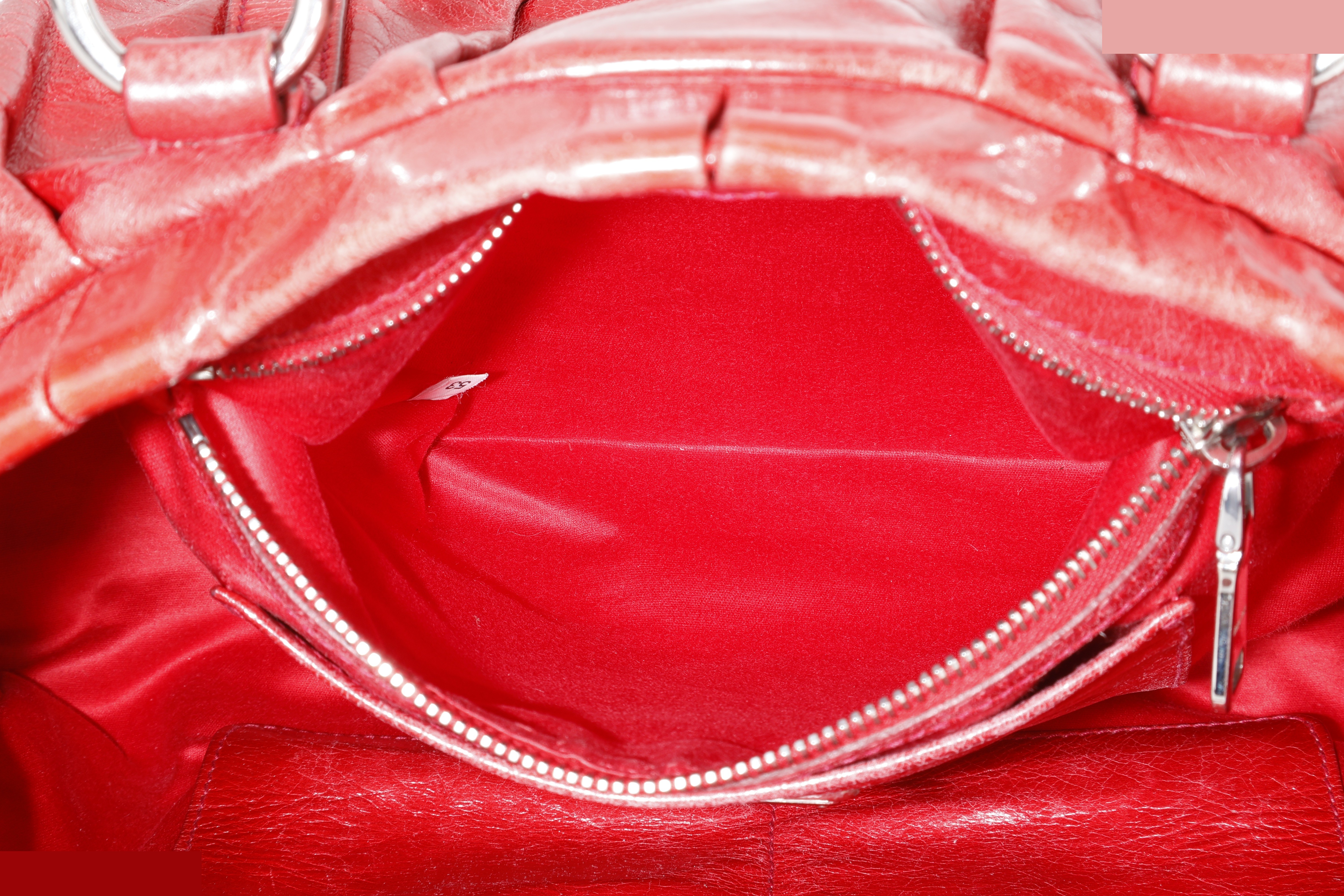 BAULETTO VITELLO LUX ROSSO RED SHW — view 11